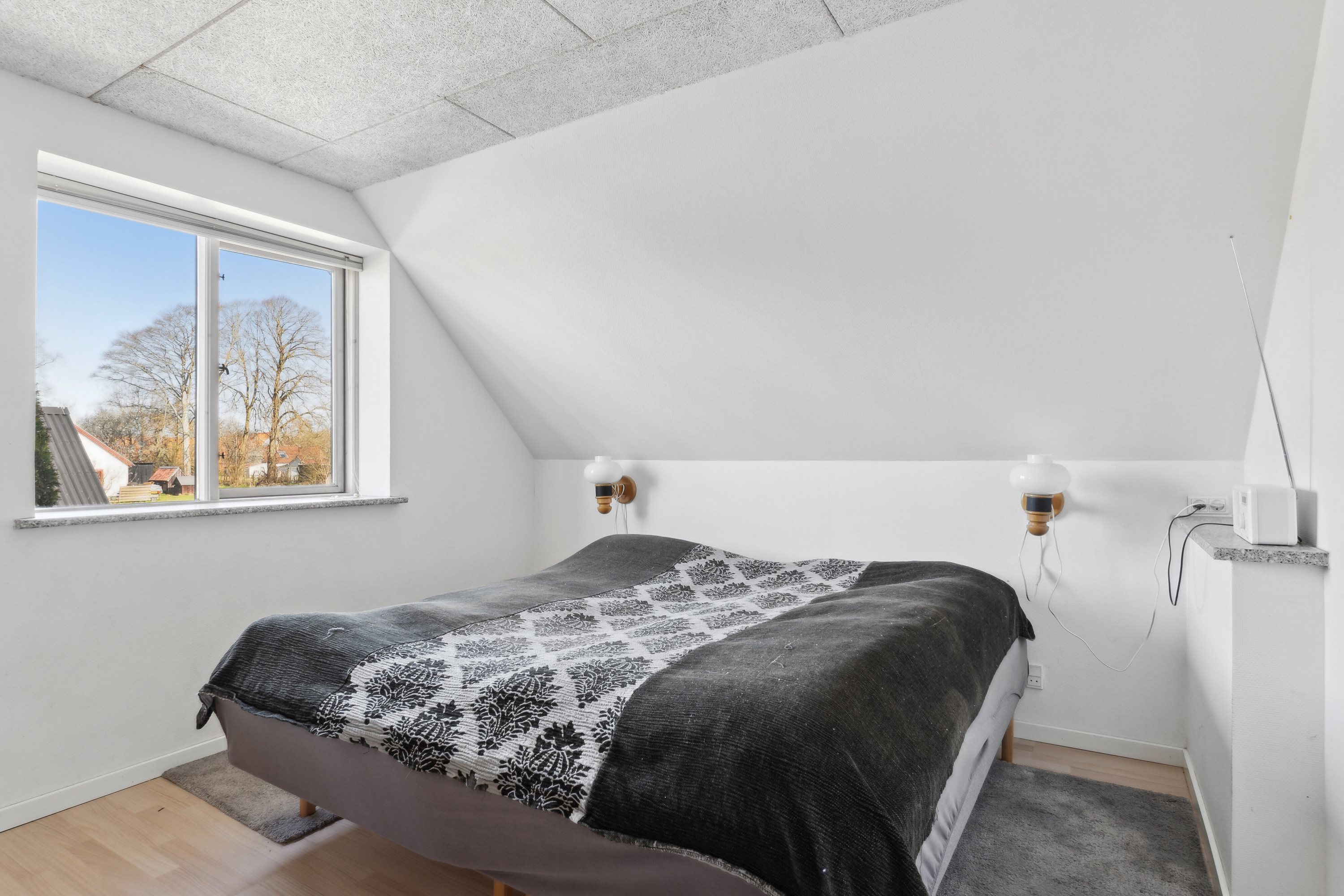 Fremhævet soveværelse billede i fuldskærmstilstand. Billede af Markvænget 2, Grønhøj, 7470 Karup J