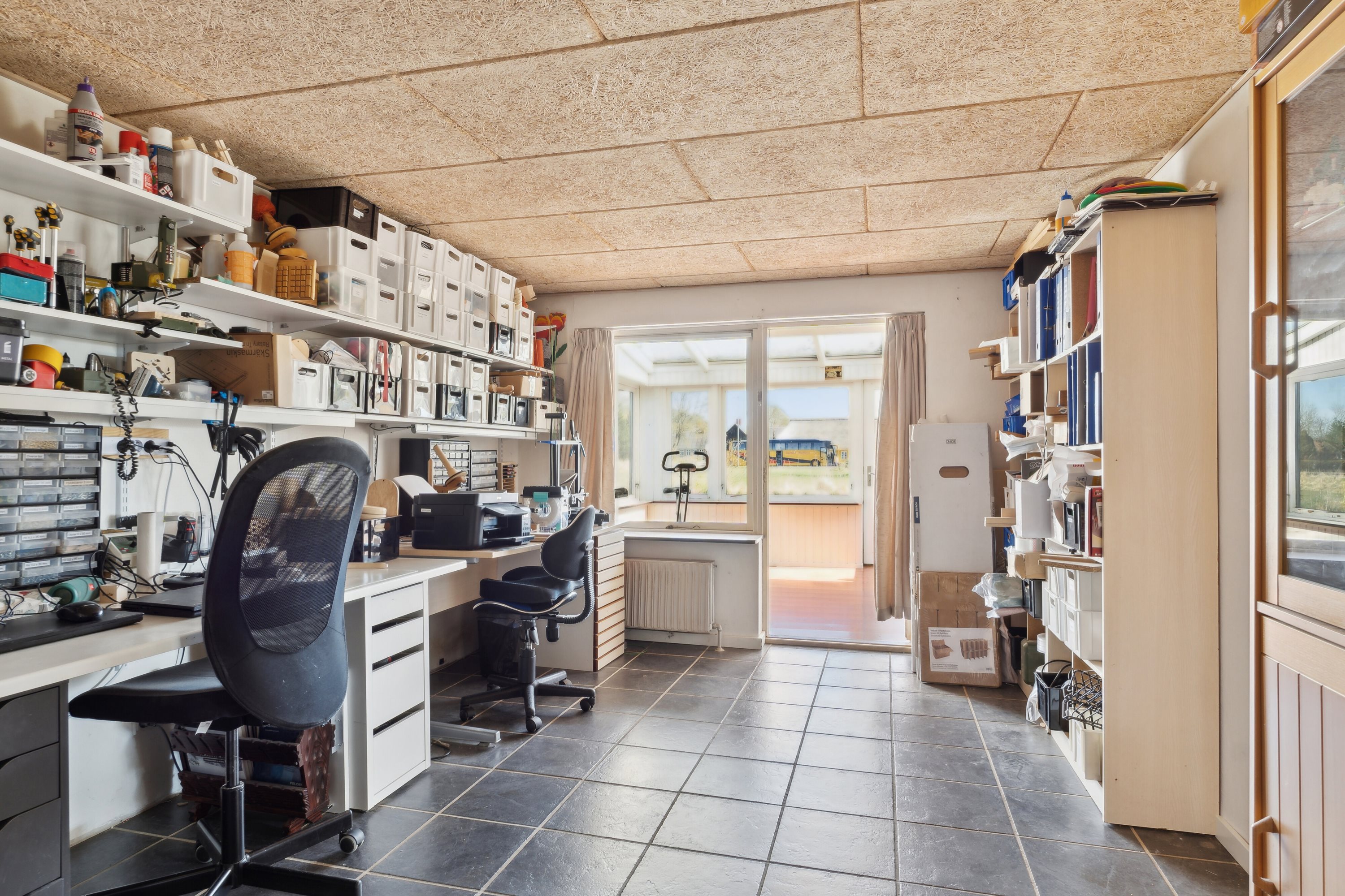 Fremhævet arbejdsværelse billede i fuldskærmstilstand. Billede af Markvænget 2, Grønhøj, 7470 Karup J