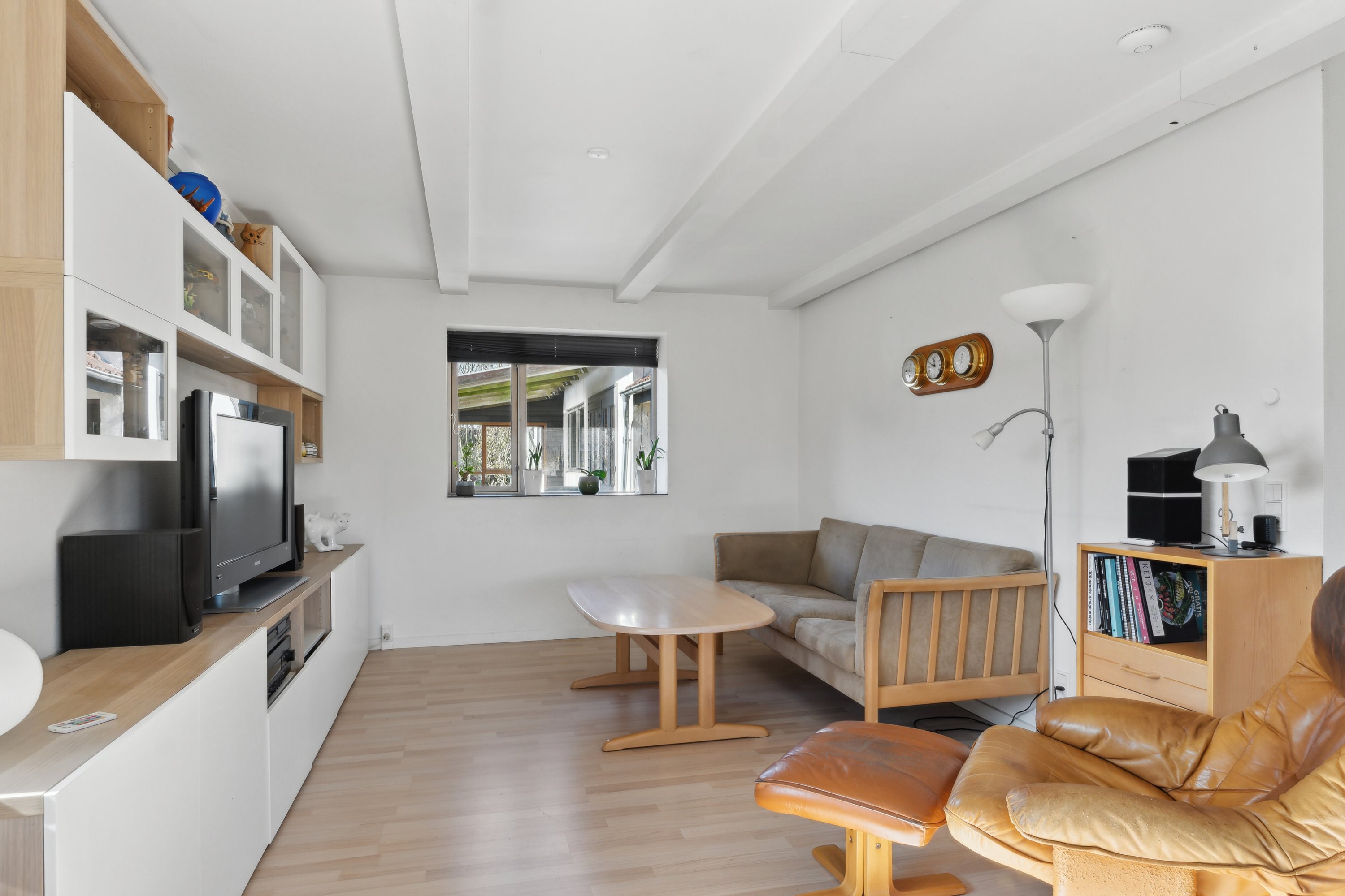 Fremhævet stue billede i fuldskærmstilstand. Billede af Markvænget 2, Grønhøj, 7470 Karup J