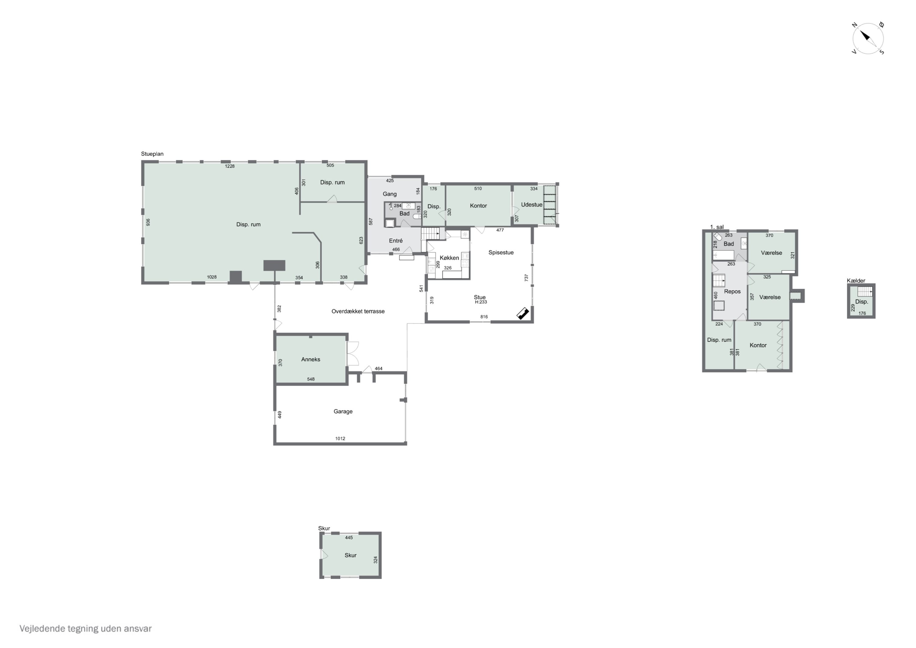 Plantegninger billede af Markvænget 2, Grønhøj, 7470 Karup J