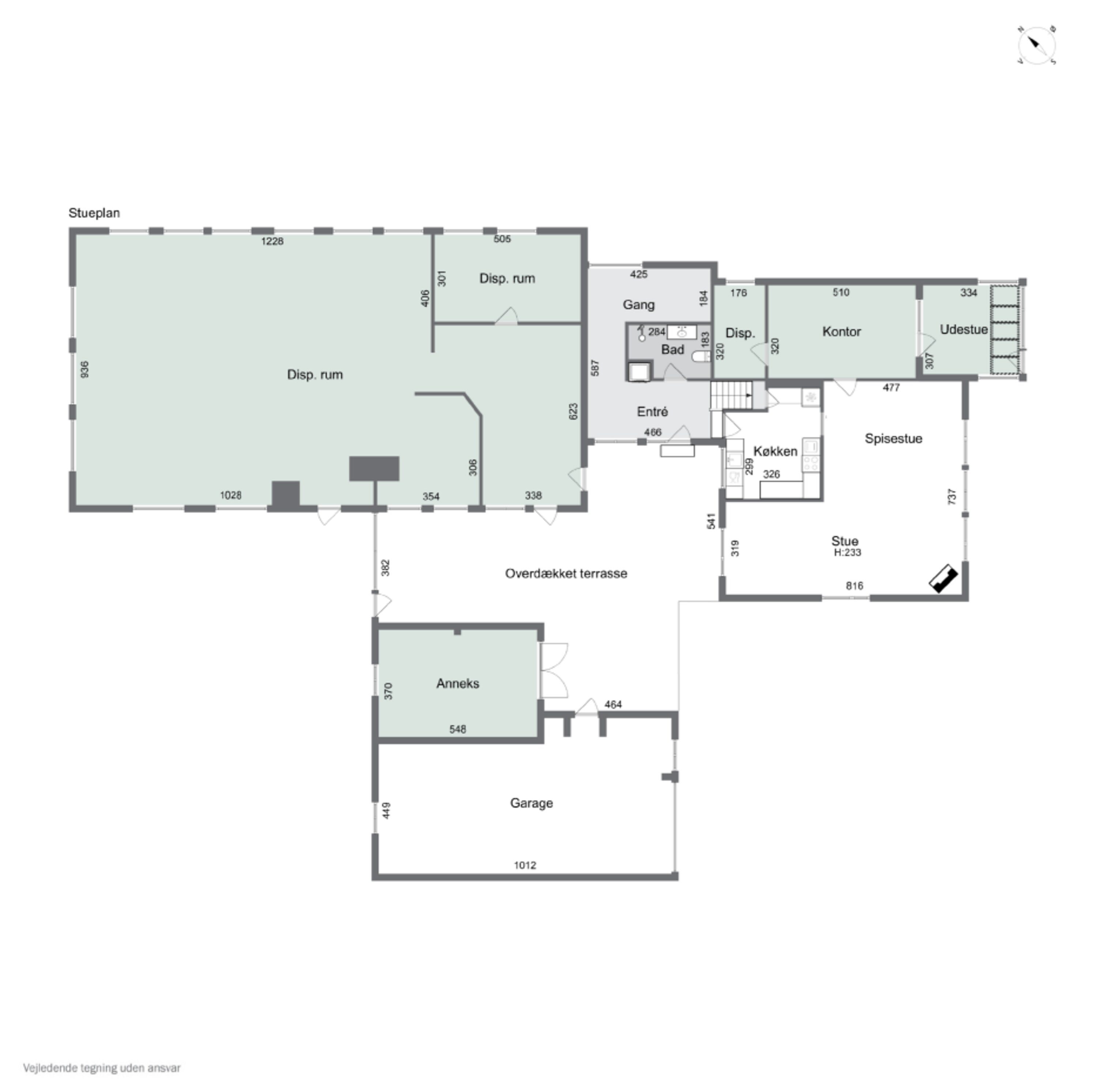 Plantegninger billede af Markvænget 2, Grønhøj, 7470 Karup J