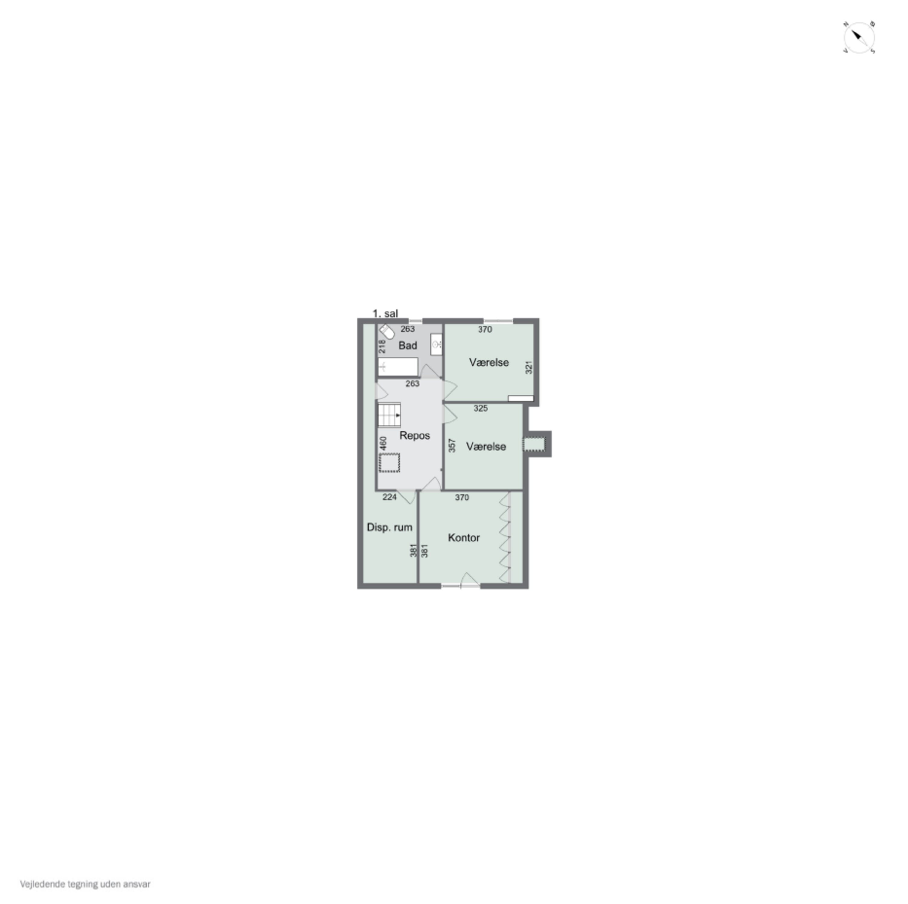 Plantegninger billede af Markvænget 2, Grønhøj, 7470 Karup J
