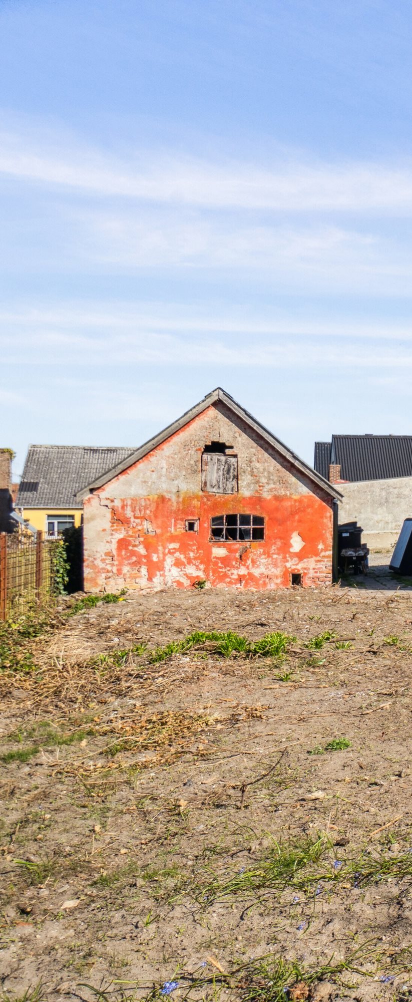 Fremhævet set fra haven billede i fuldskærmstilstand. Billede af Gramsvej 13, 4700 Næstved