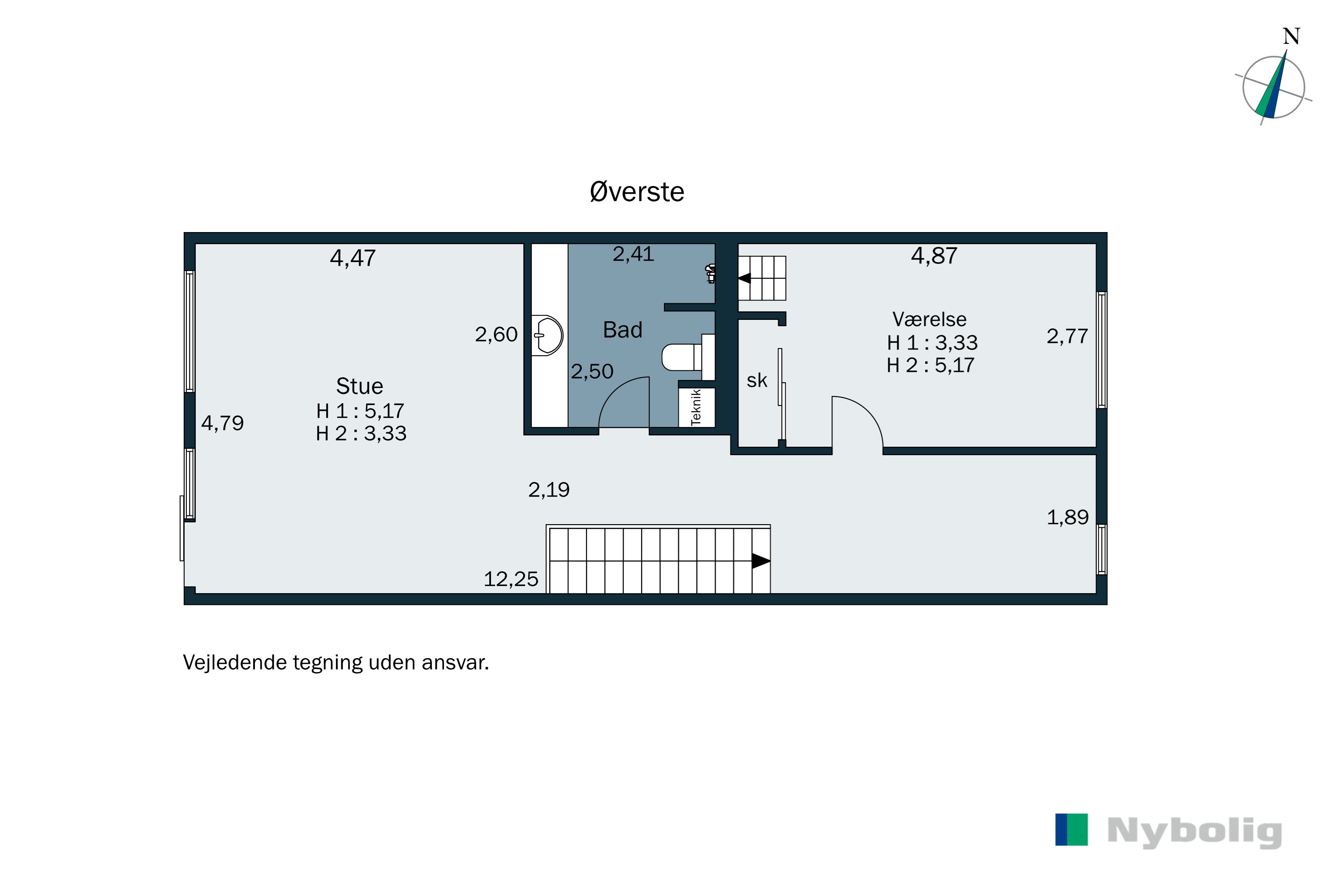 Plantegninger billede af Ahornvej 1F, 1. 11., 2970 Hørsholm
