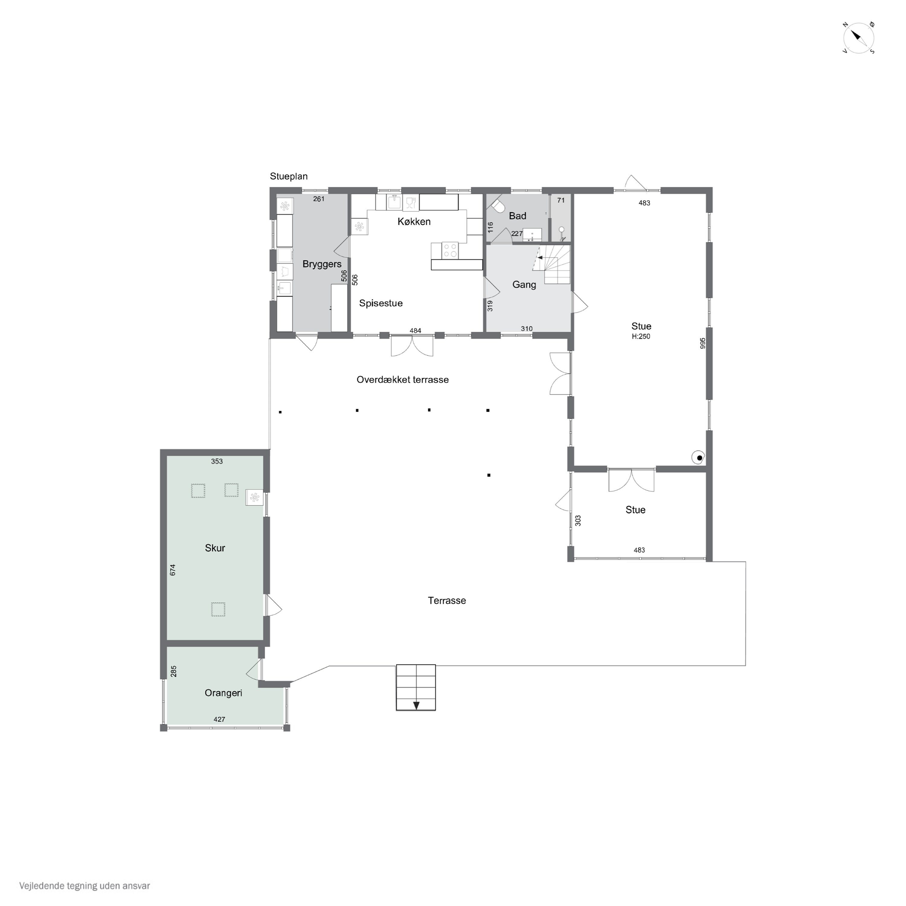 Plantegninger billede af Hovvejen 29, 4772 Langebæk