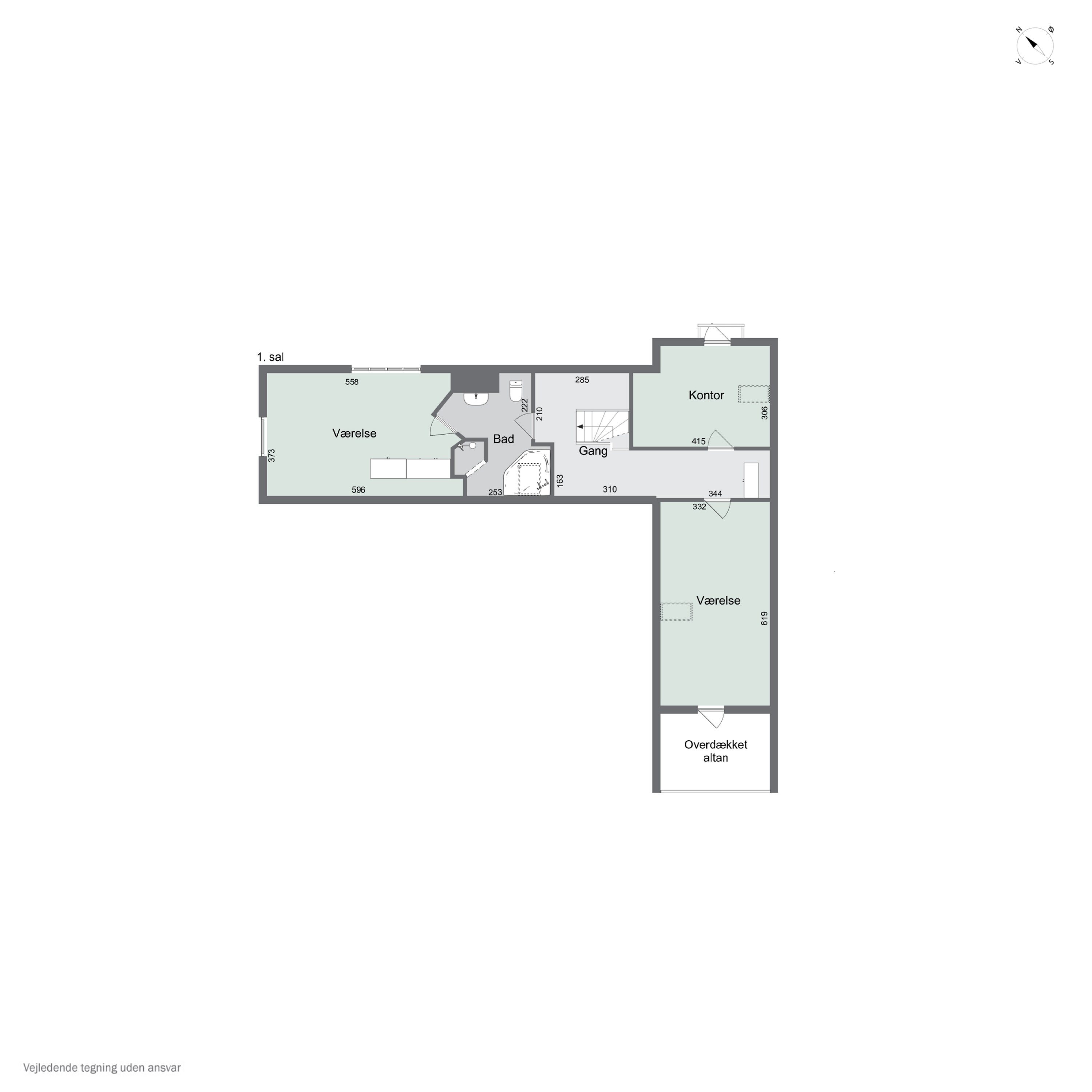 Plantegninger billede af Hovvejen 29, 4772 Langebæk