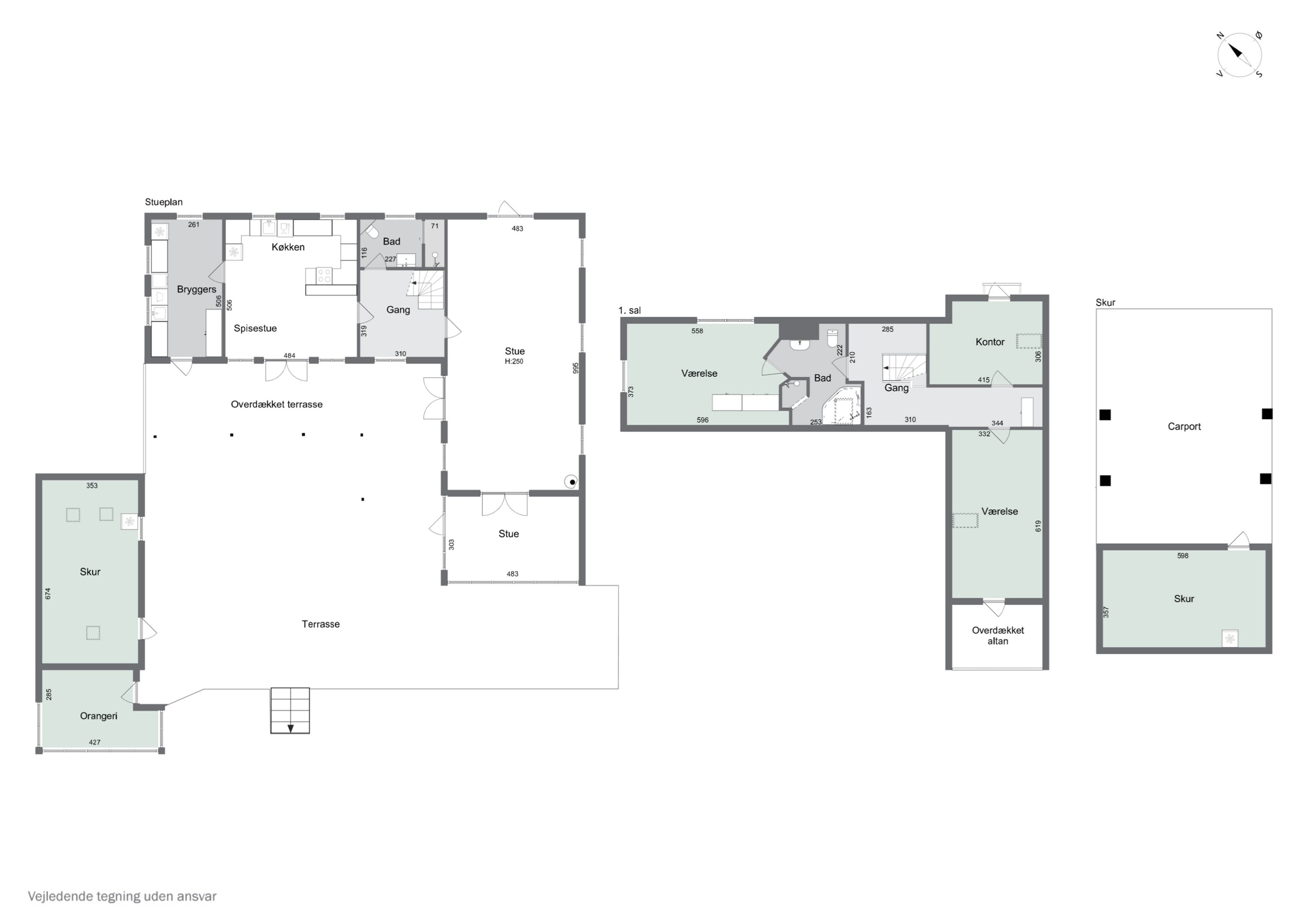 Plantegninger billede af Hovvejen 29, 4772 Langebæk