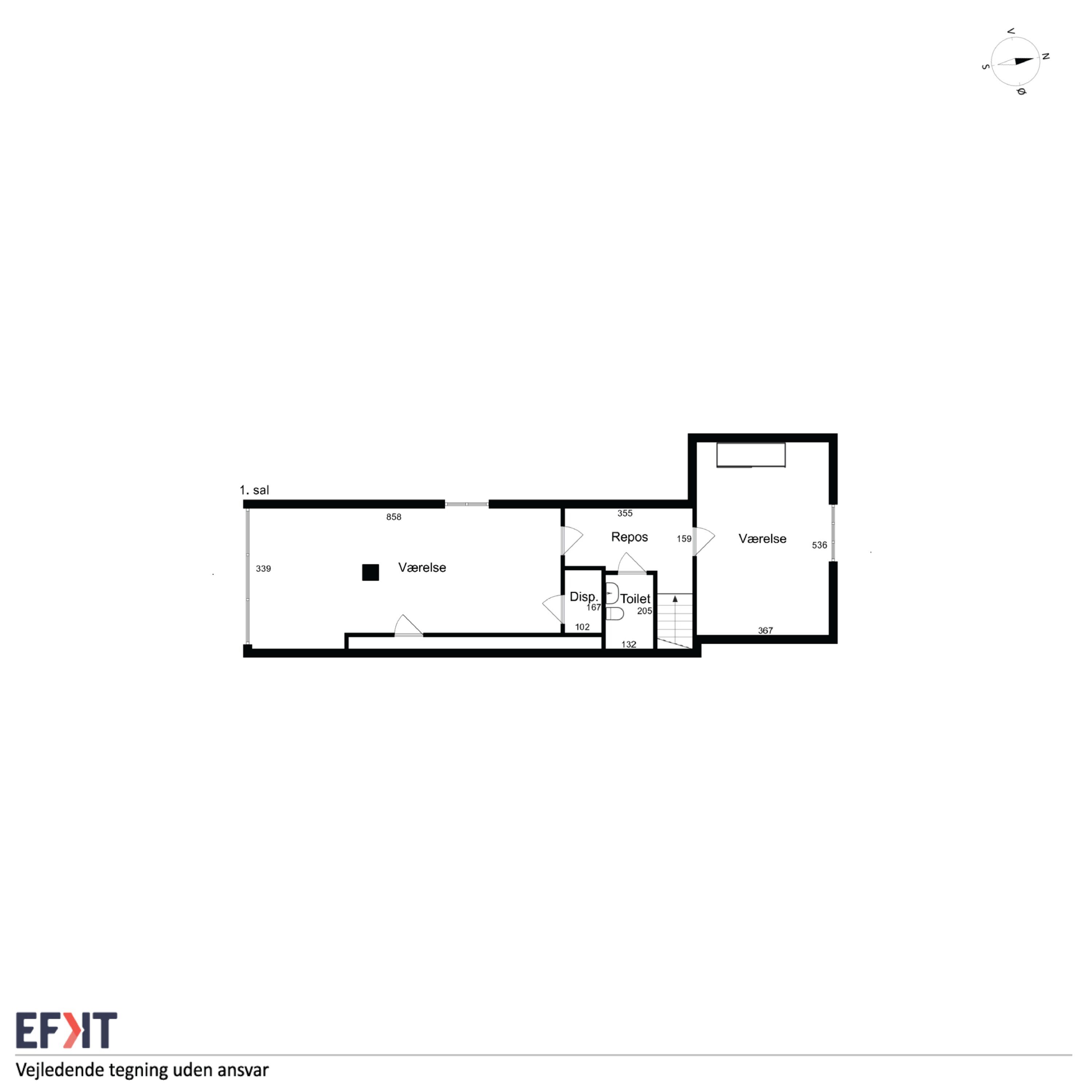 Plantegninger billede af Østerskovvej 51, Østerskov, 5932 Humble