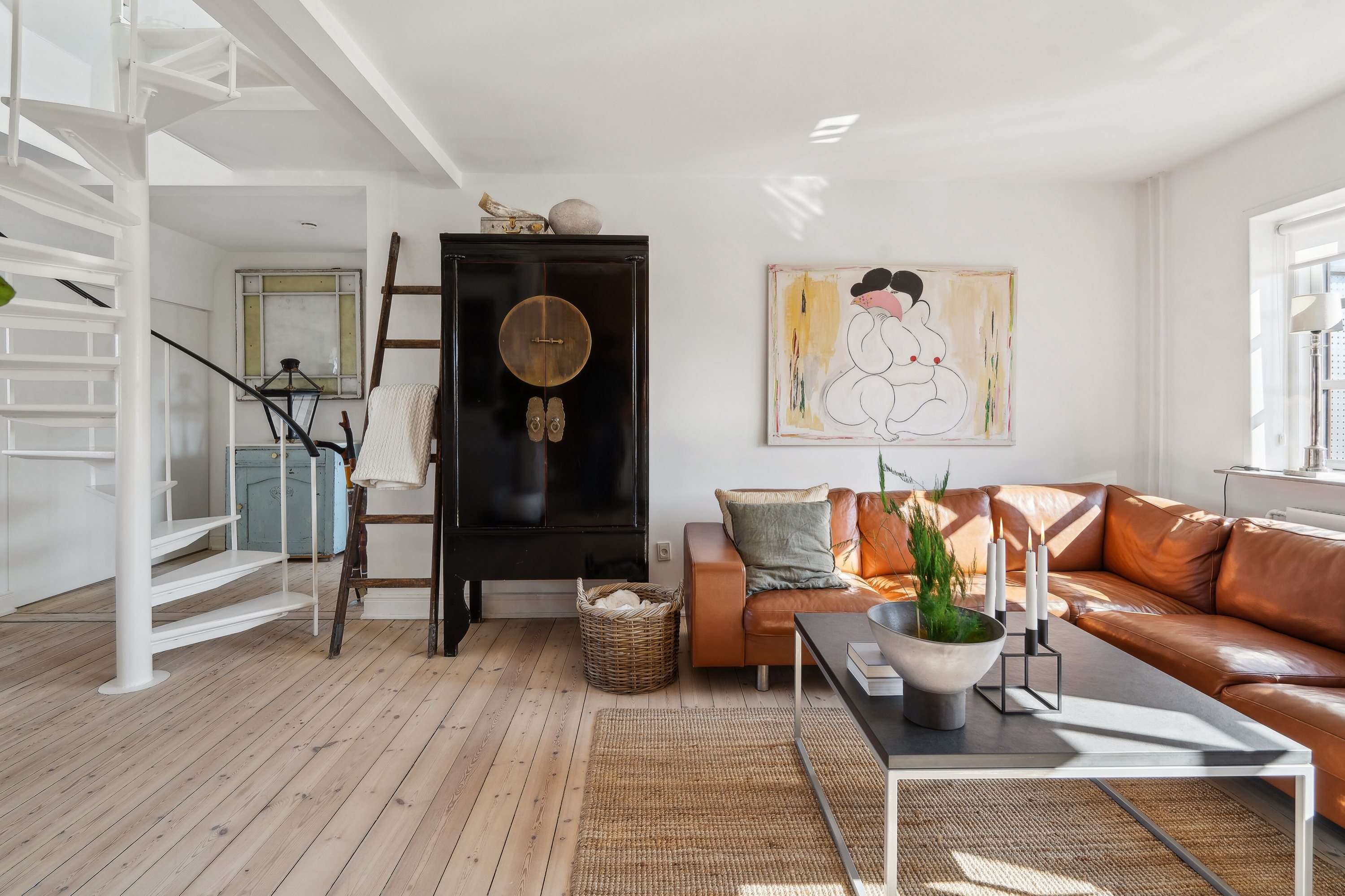 Fremhævet stue billede i fuldskærmstilstand. Billede af Sophie Breums Vænge 4B, 1., 5000 Odense C