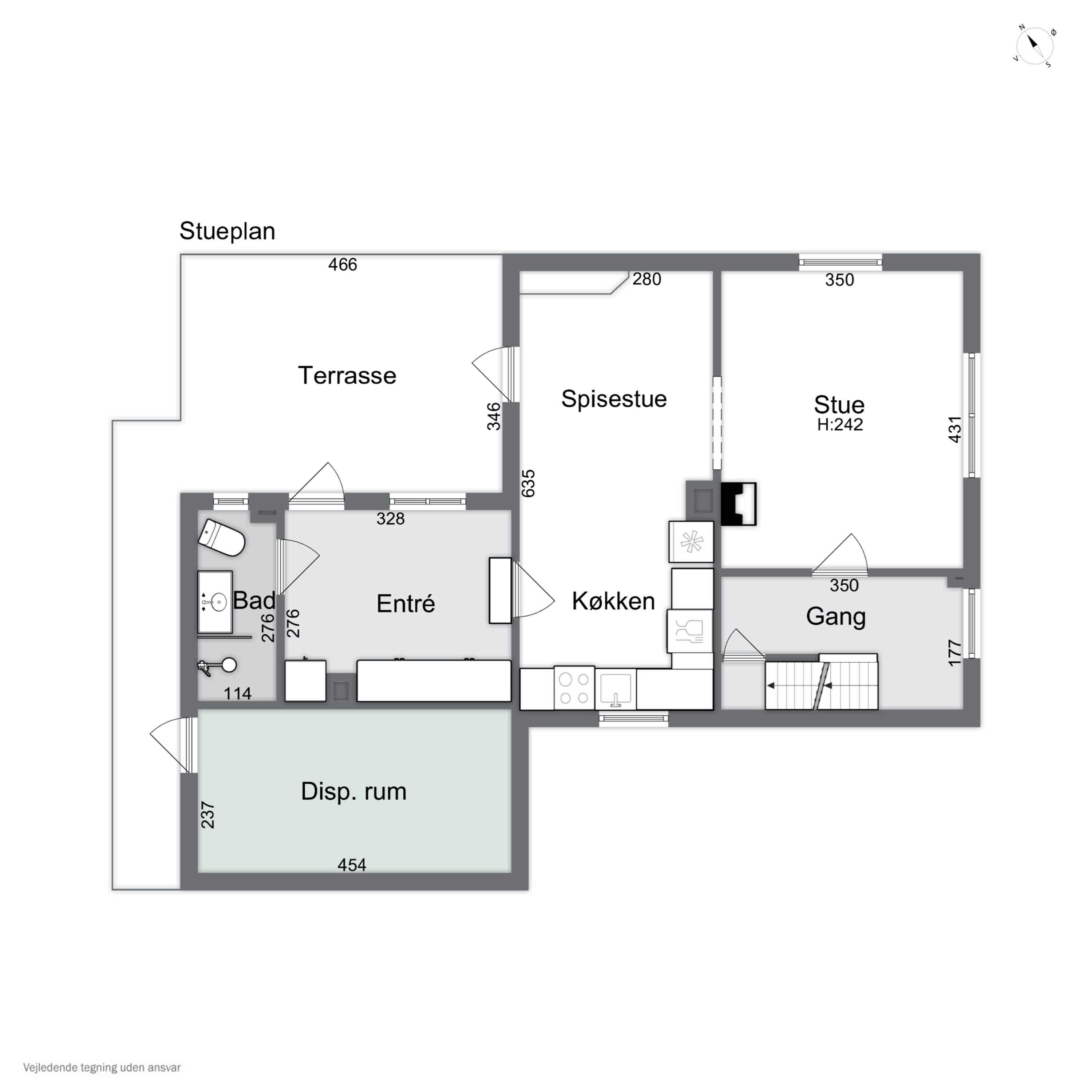 Plantegninger billede af P Hansens Gyden 40, Gyngstrup Mark, 5450 Otterup