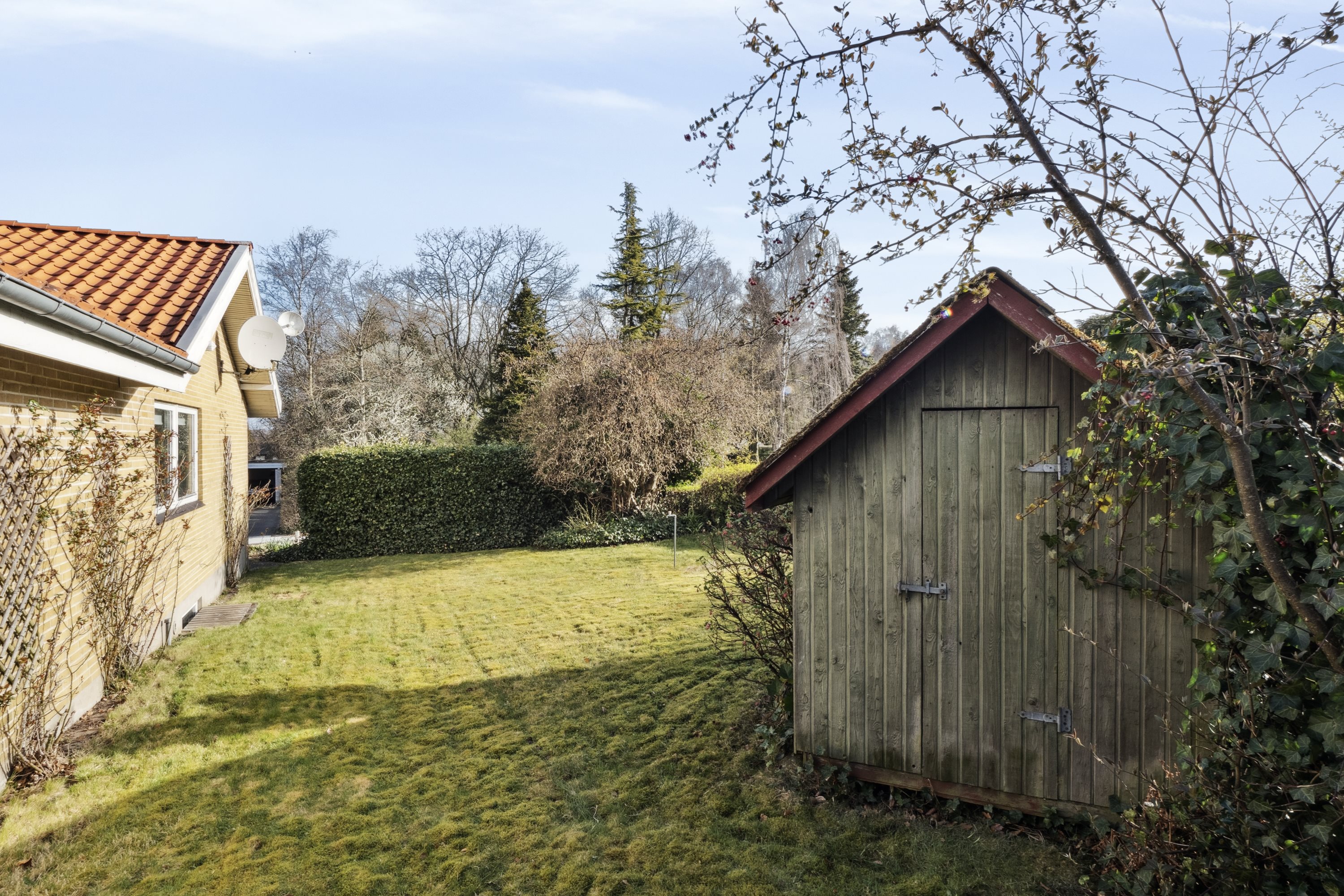 Fremhævet ejendom 1 billede i fuldskærmstilstand. Billede af Ekkodalen 6, 8831 Løgstrup