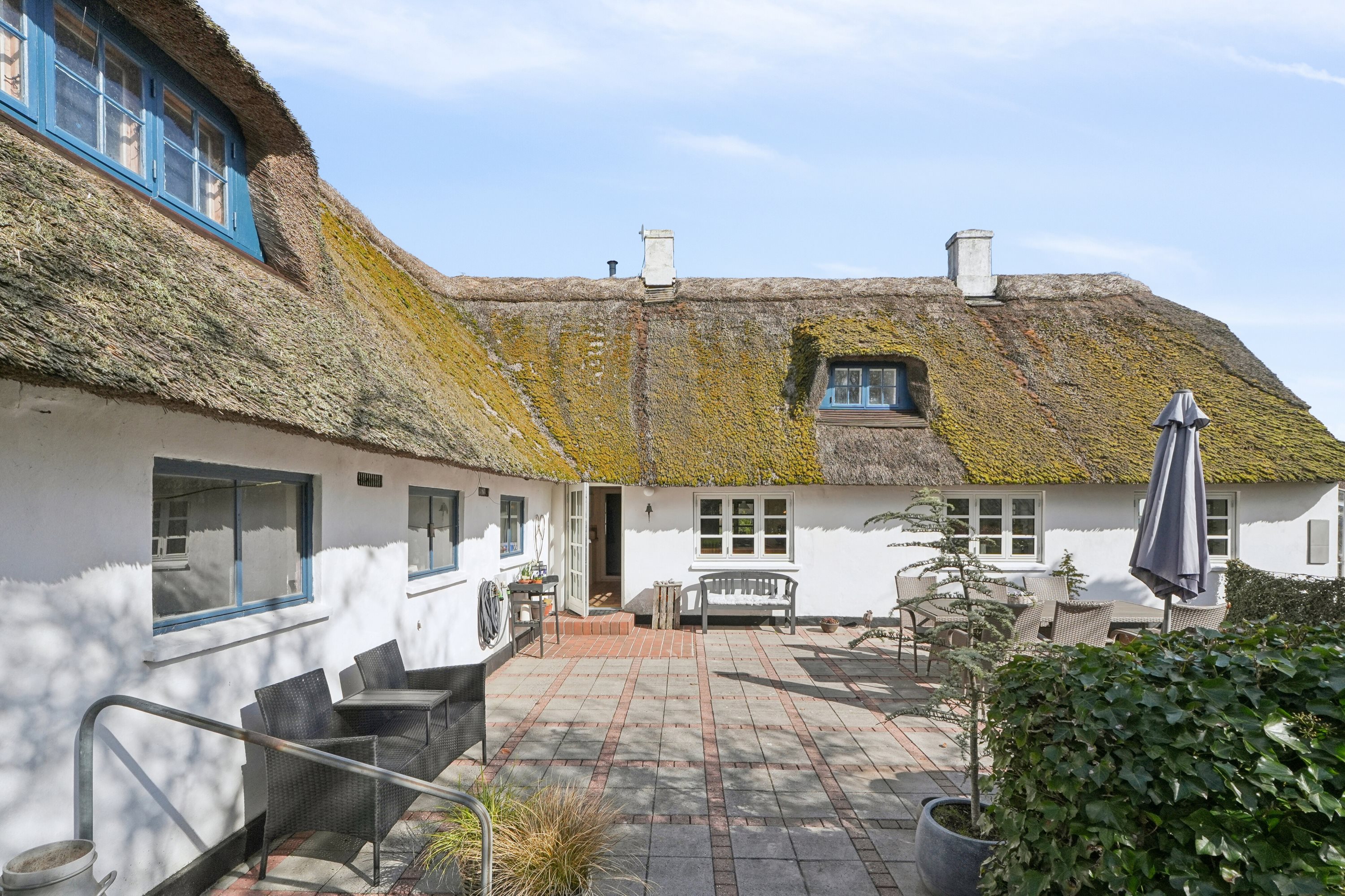 Fremhævet set fra vejen billede i fuldskærmstilstand. Billede af Østerskovvej 51, Østerskov, 5932 Humble