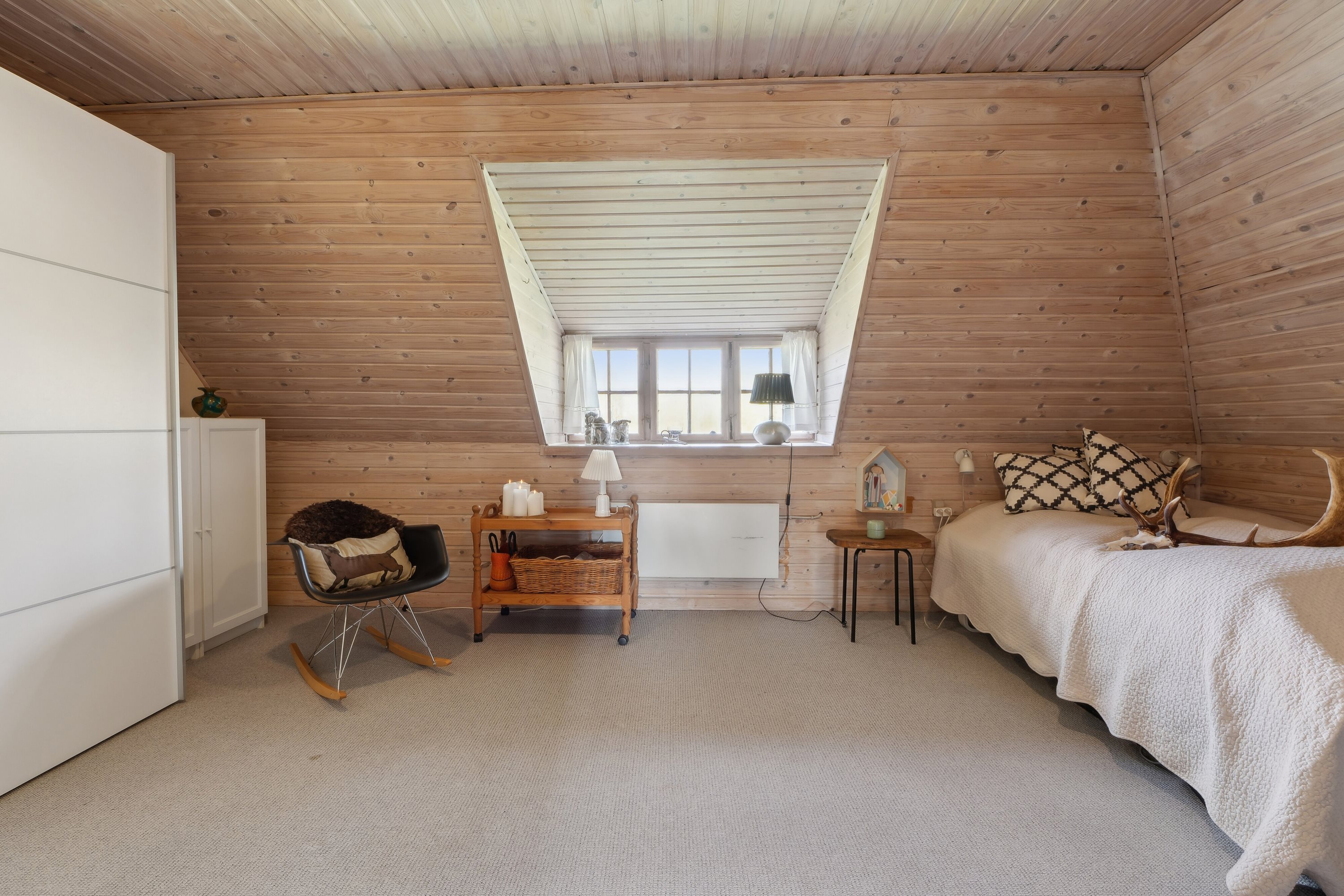 Fremhævet soveværelse billede i fuldskærmstilstand. Billede af Østerskovvej 51, Østerskov, 5932 Humble