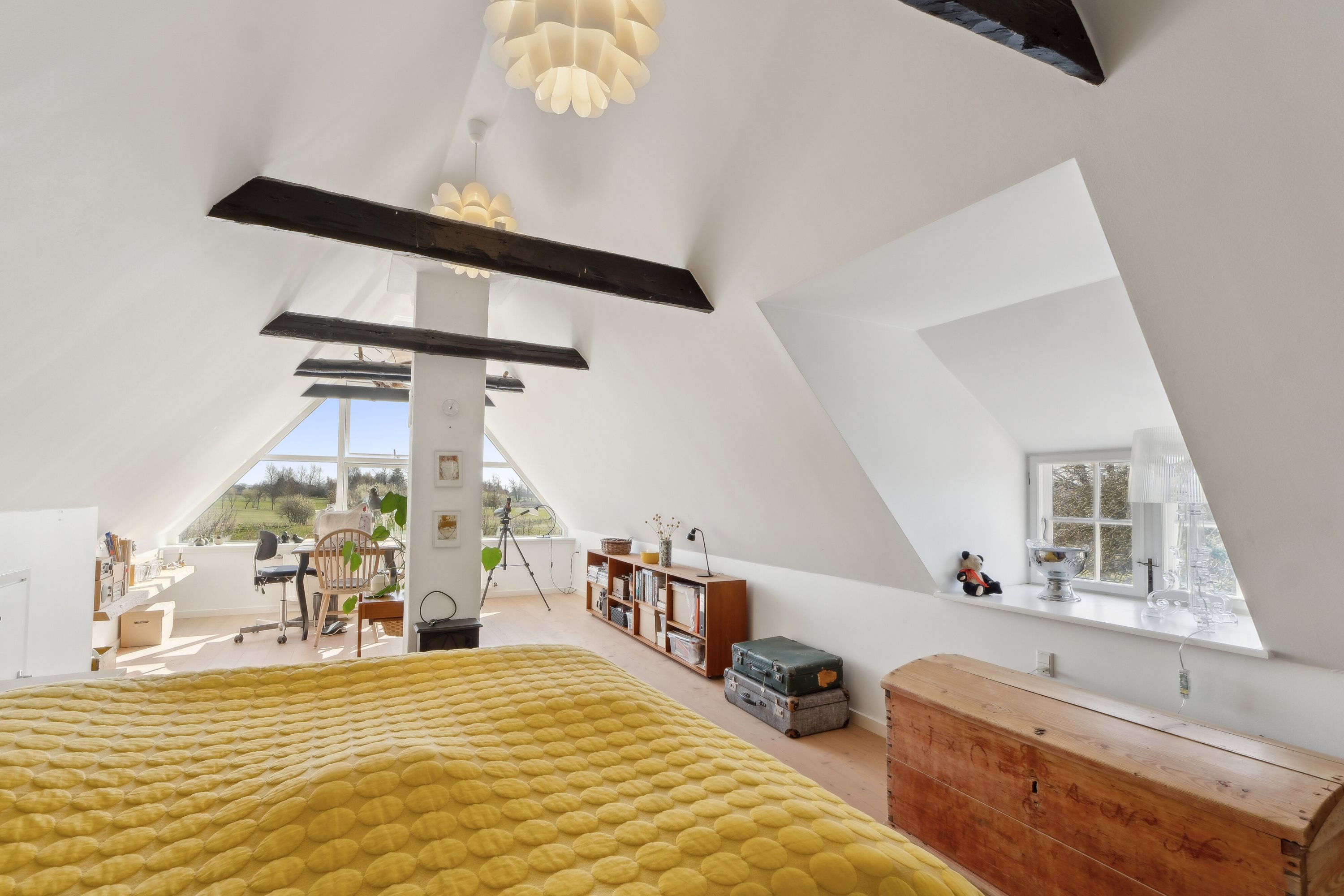 Fremhævet soveværelse billede i fuldskærmstilstand. Billede af Østerskovvej 51, Østerskov, 5932 Humble