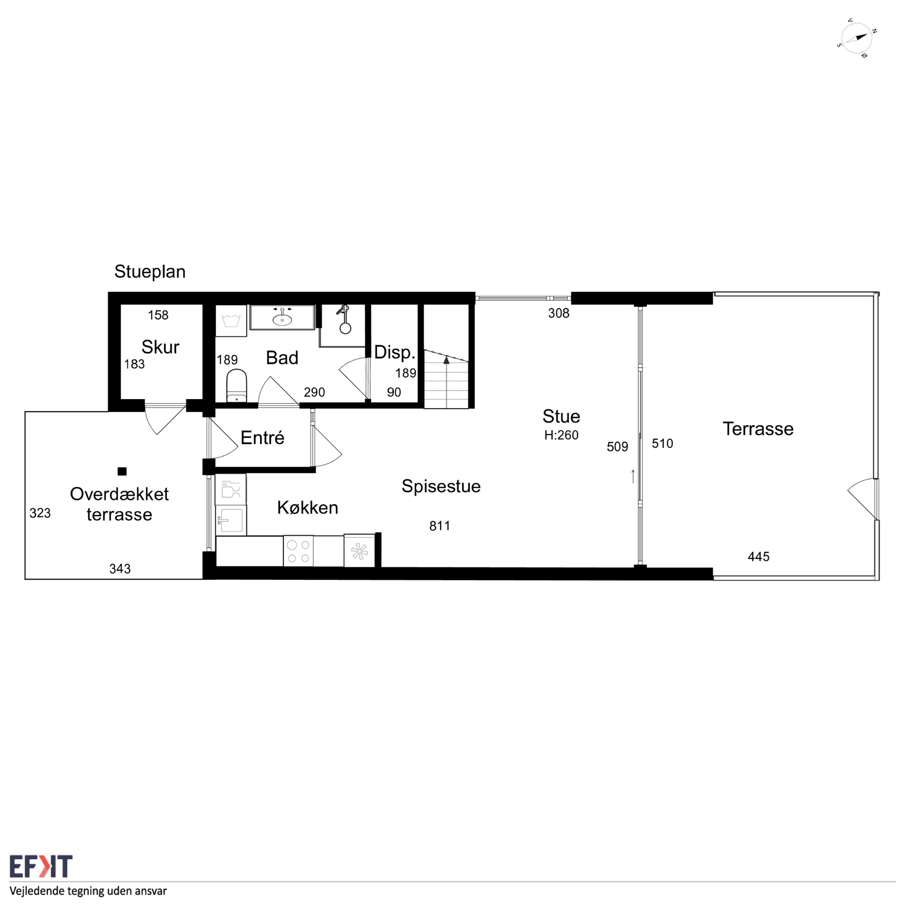 Plantegninger billede af Lohals Havn 2, Lohals, 5953 Tranekær