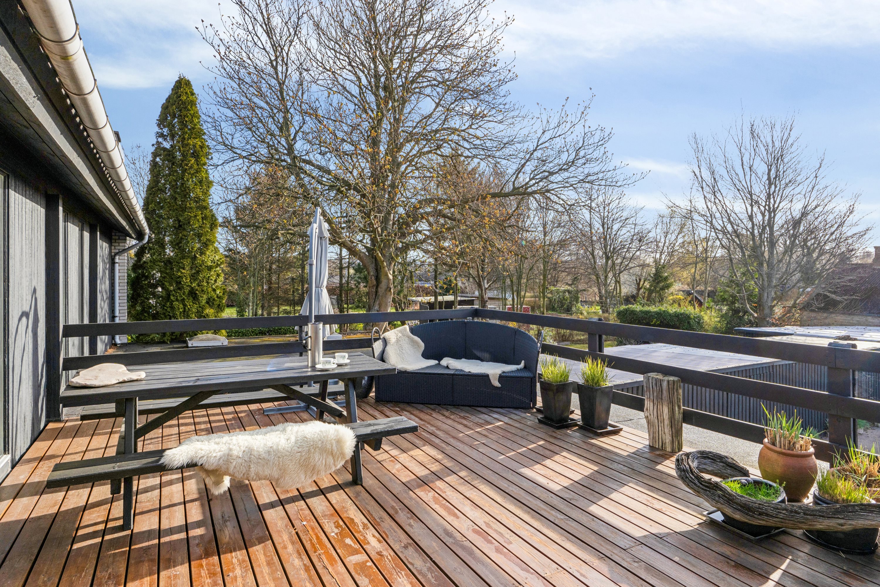 Fremhævet terrasse billede i fuldskærmstilstand. Billede af Slagelsevej 147, 4400 Kalundborg