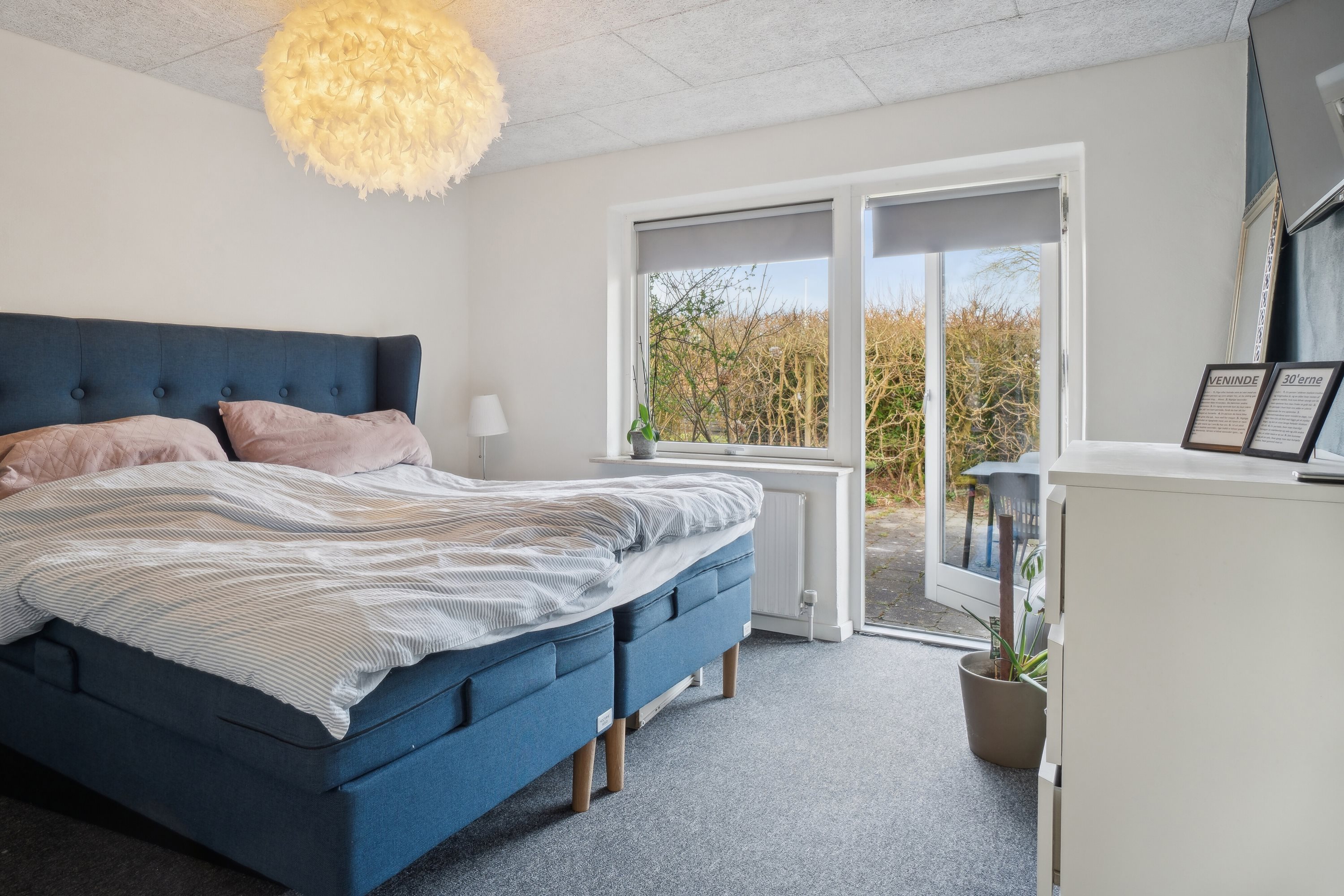 Fremhævet soveværelse billede i fuldskærmstilstand. Billede af Stadion Alle 4, 7430 Ikast