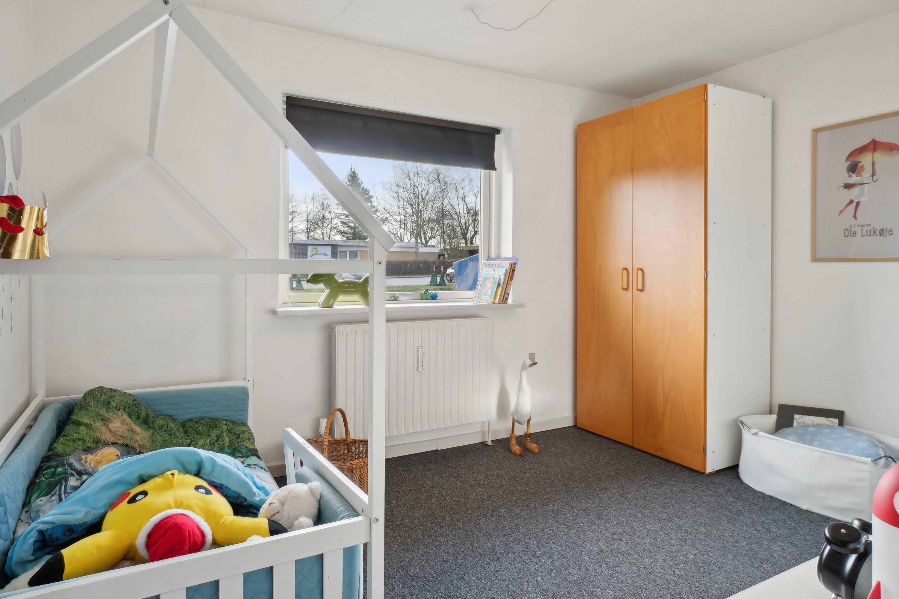 Fremhævet børneværelse billede i fuldskærmstilstand. Billede af Stadion Alle 4, 7430 Ikast