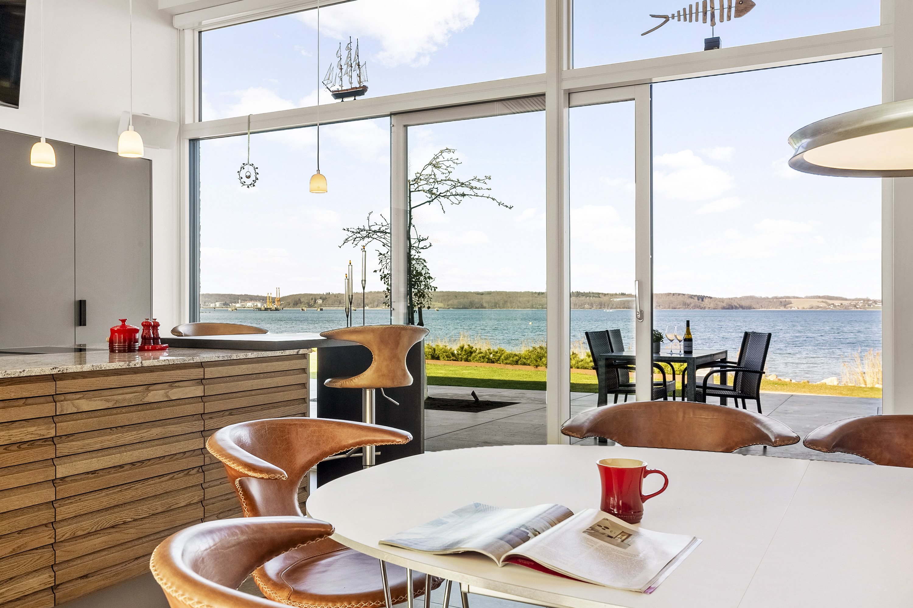 Fremhævet spisekøkken billede i fuldskærmstilstand. Billede af Varnæsvej 71, 6200 Aabenraa