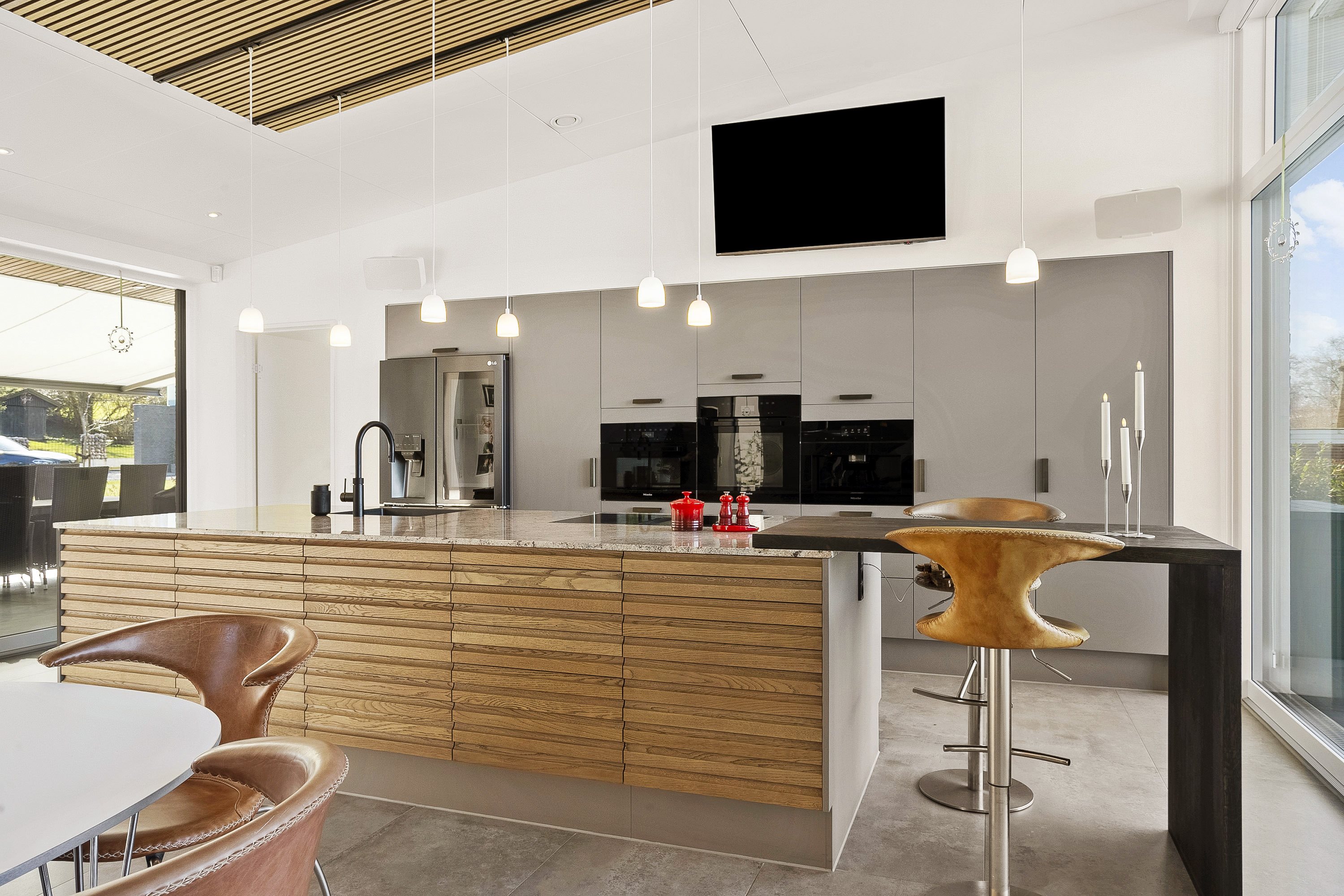 Fremhævet spisekøkken billede i fuldskærmstilstand. Billede af Varnæsvej 71, 6200 Aabenraa