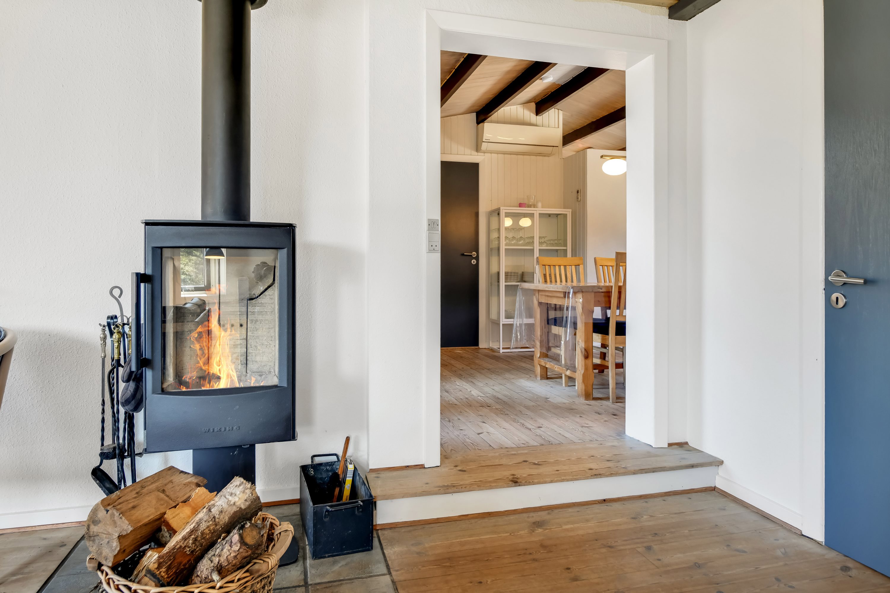 Fremhævet stue billede i fuldskærmstilstand. Billede af Søringen 24, Grærup, 6840 Oksbøl