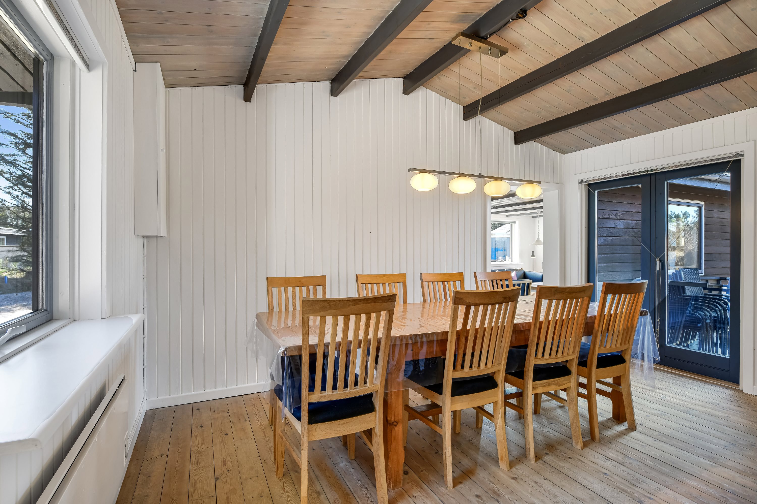 Fremhævet stue billede i fuldskærmstilstand. Billede af Søringen 24, Grærup, 6840 Oksbøl