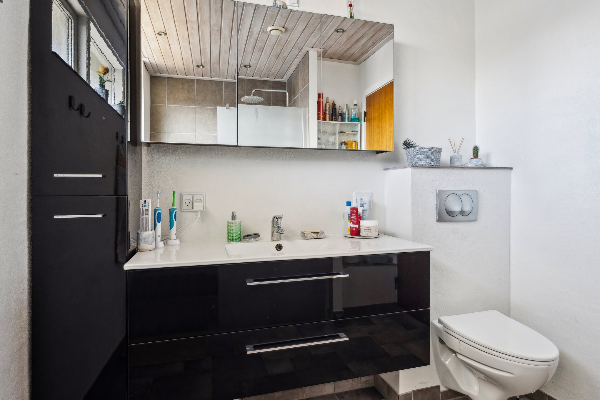 Fremhævet badeværelse billede i fuldskærmstilstand. Billede af Wingesvej 79, 8920 Randers NV