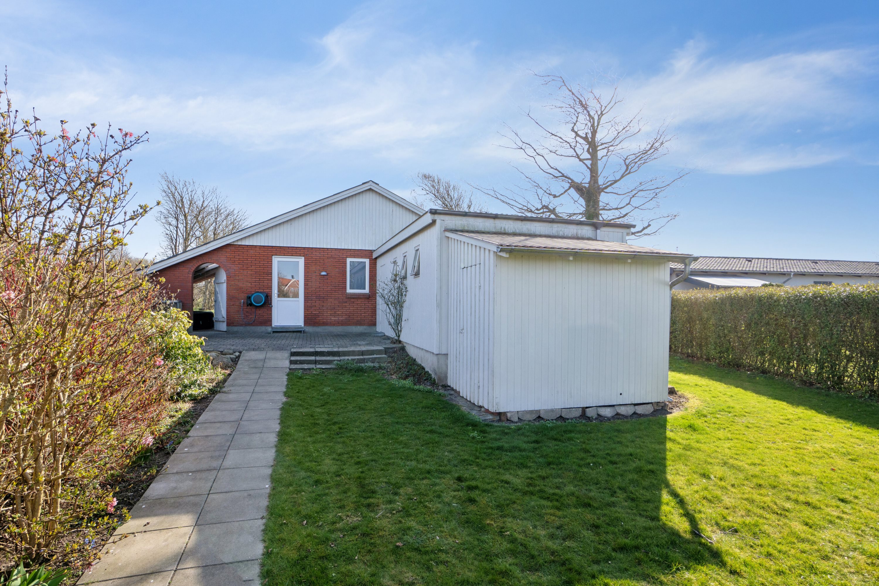 Miniaturebillede 1: set fra haven. Billede af Højvænget 1, 7760 Hurup Thy