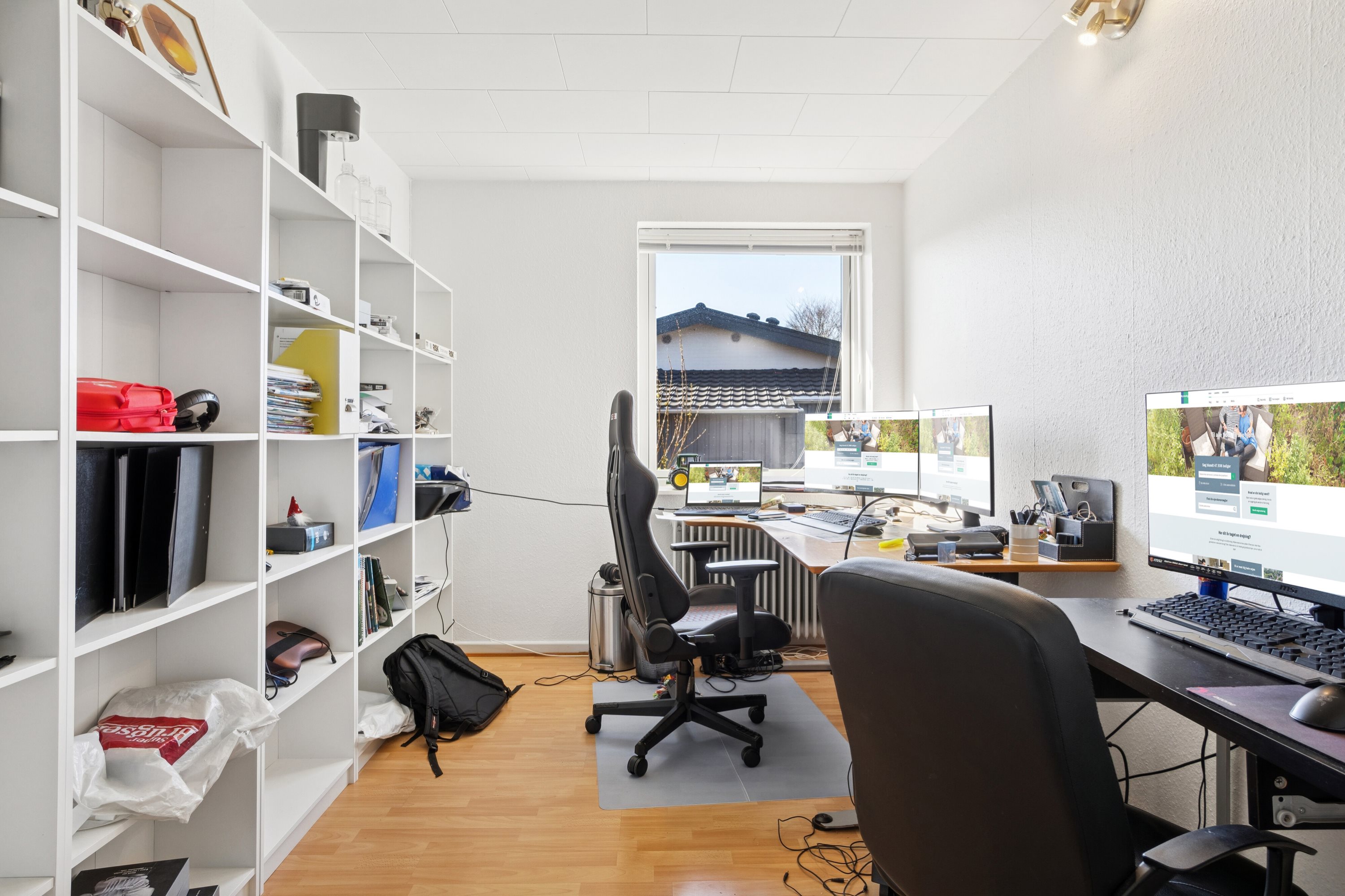 Fremhævet arbejdsværelse billede i fuldskærmstilstand. Billede af Højvænget 1, 7760 Hurup Thy