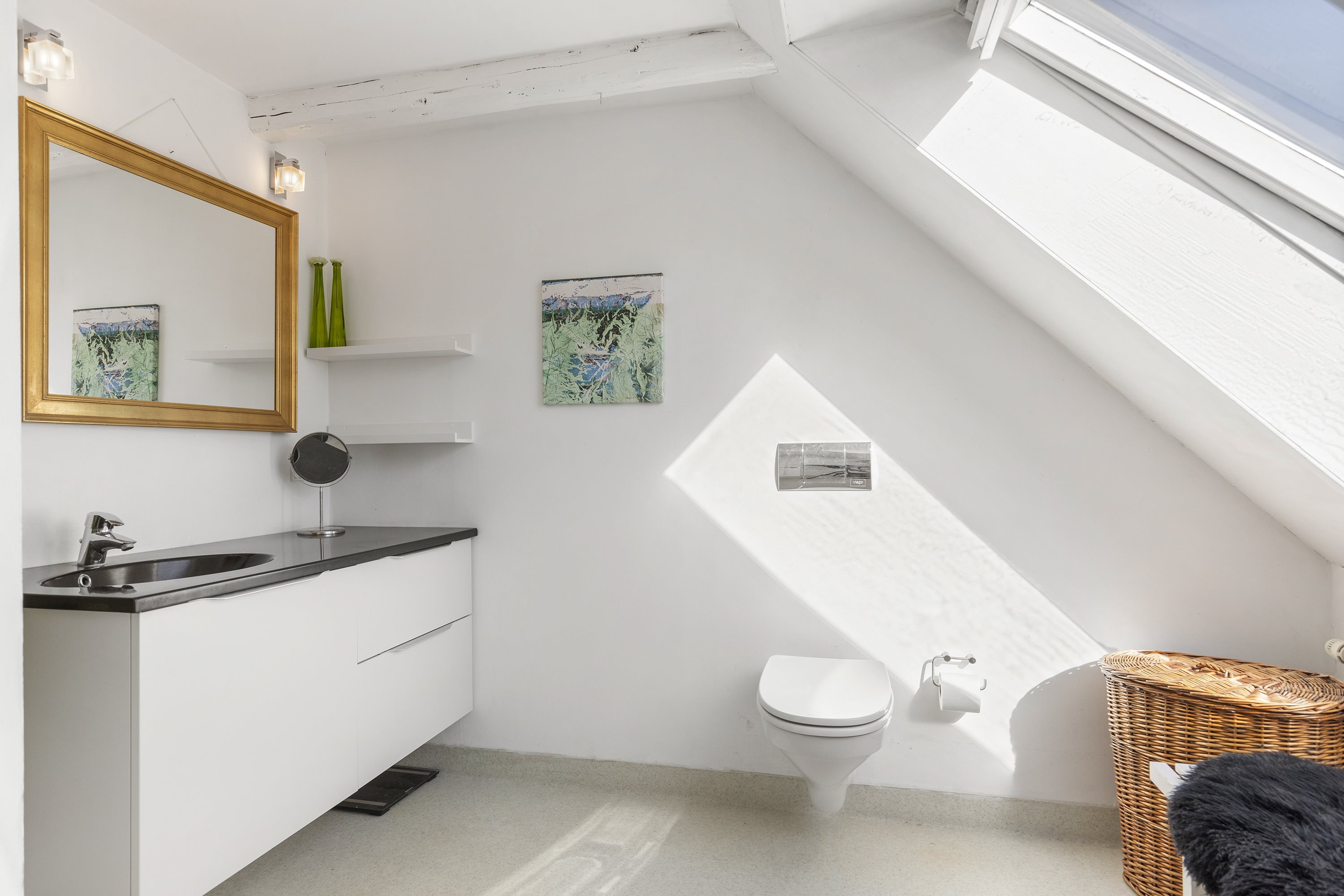 Fremhævet toilet billede i fuldskærmstilstand. Billede af Fristrupvej 75, Børglum, 9760 Vrå