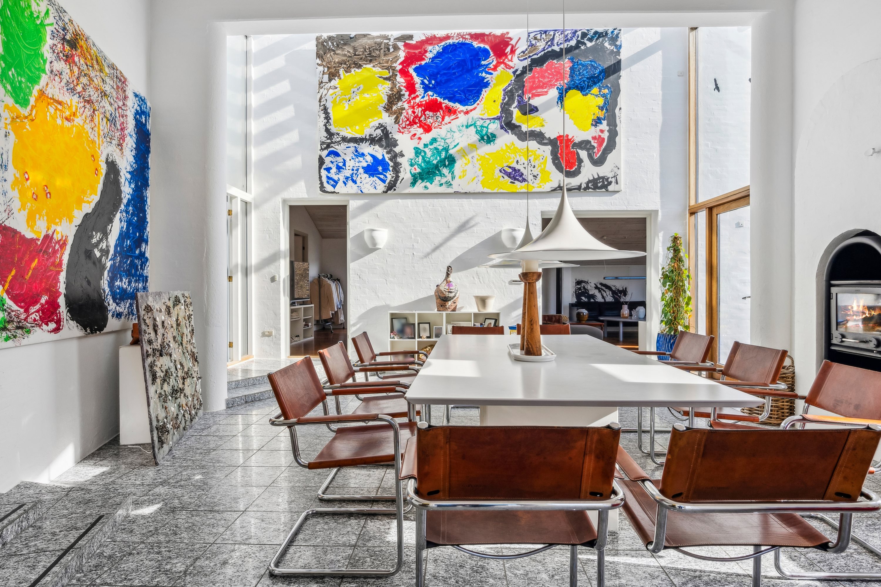 Fremhævet stue billede i fuldskærmstilstand. Billede af Solmarksvej 31, 8240 Risskov