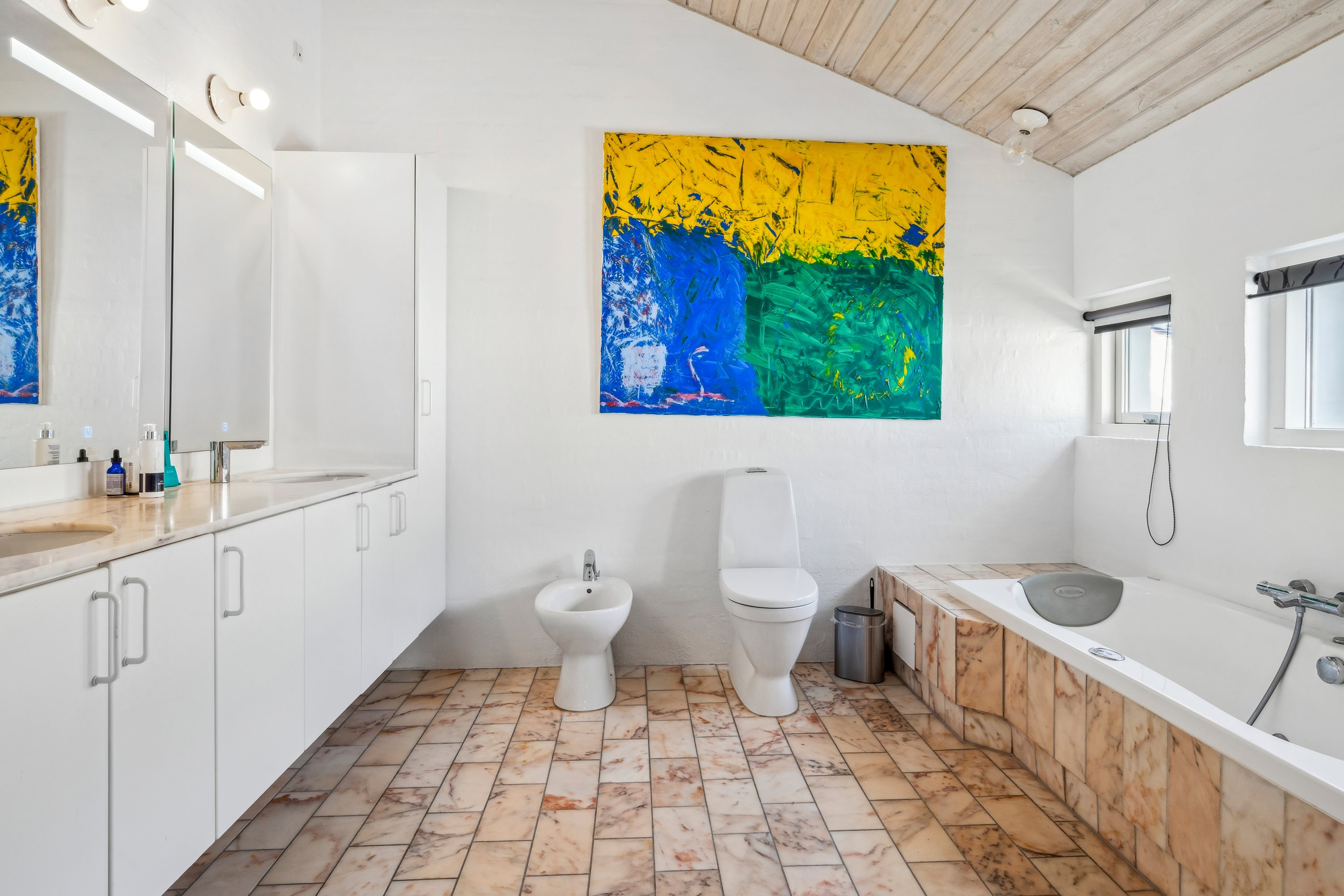 Fremhævet badeværelse billede i fuldskærmstilstand. Billede af Solmarksvej 31, 8240 Risskov