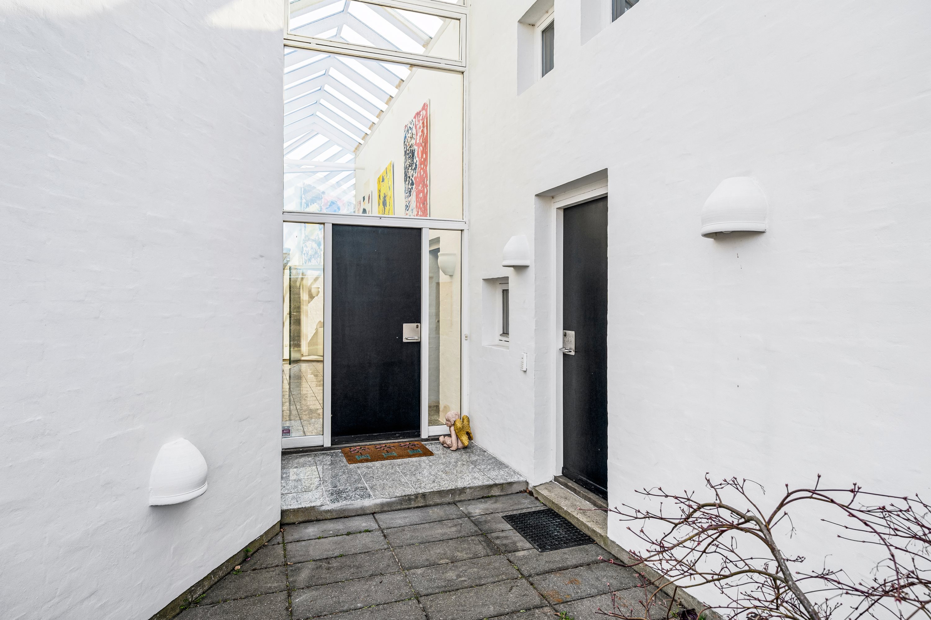 Fremhævet opgang billede i fuldskærmstilstand. Billede af Solmarksvej 31, 8240 Risskov