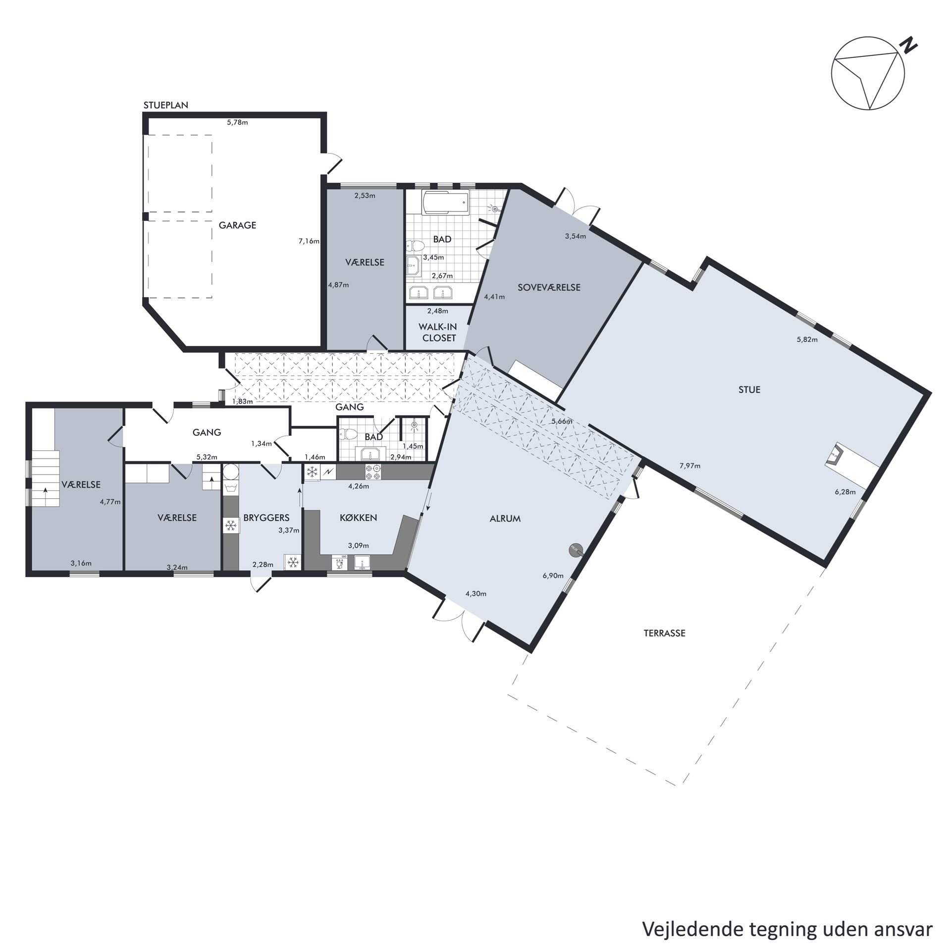 Plantegninger billede af Solmarksvej 31, 8240 Risskov