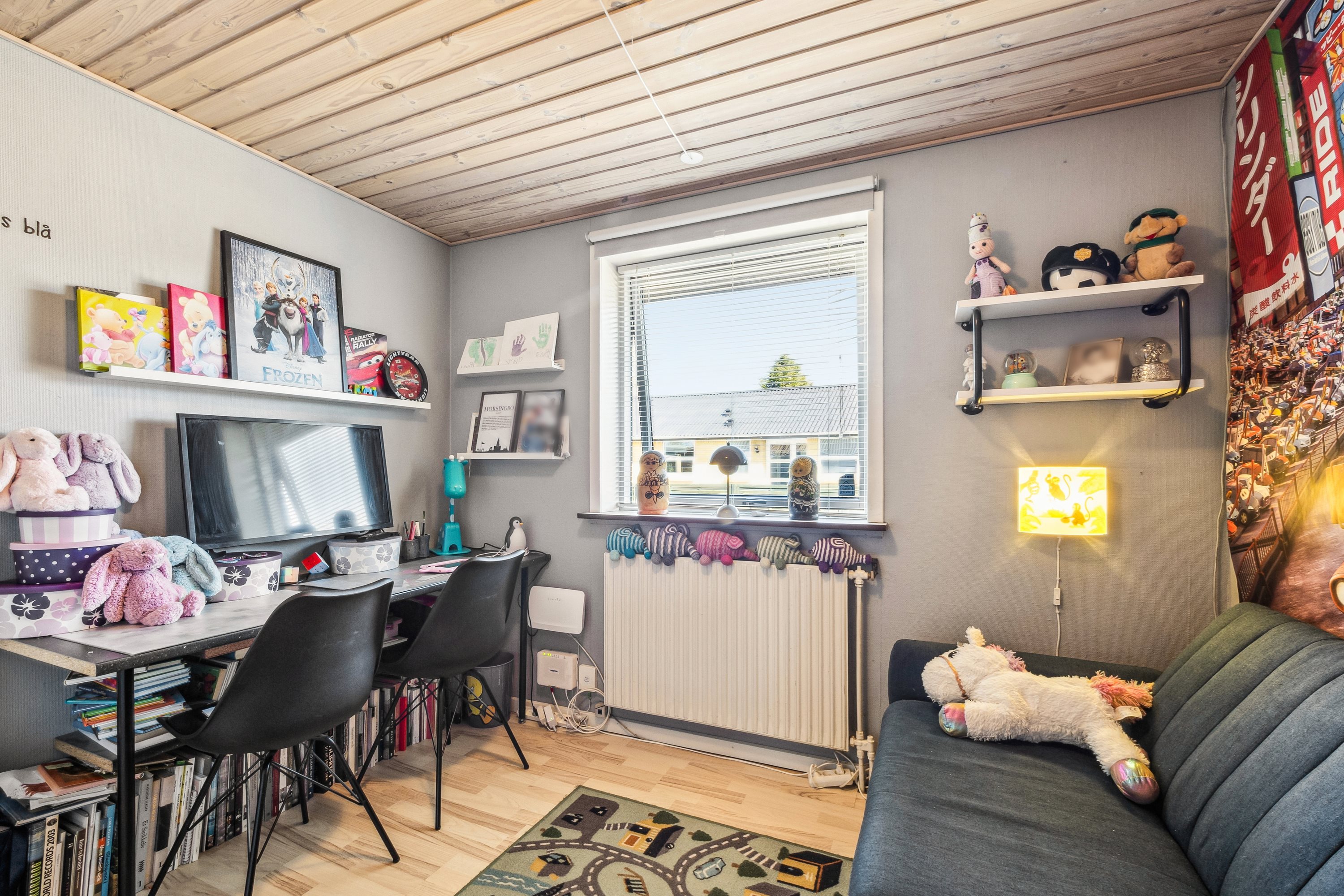 Fremhævet stue billede i fuldskærmstilstand. Billede af Fristedet 5, Øster Jølby, 7950 Erslev