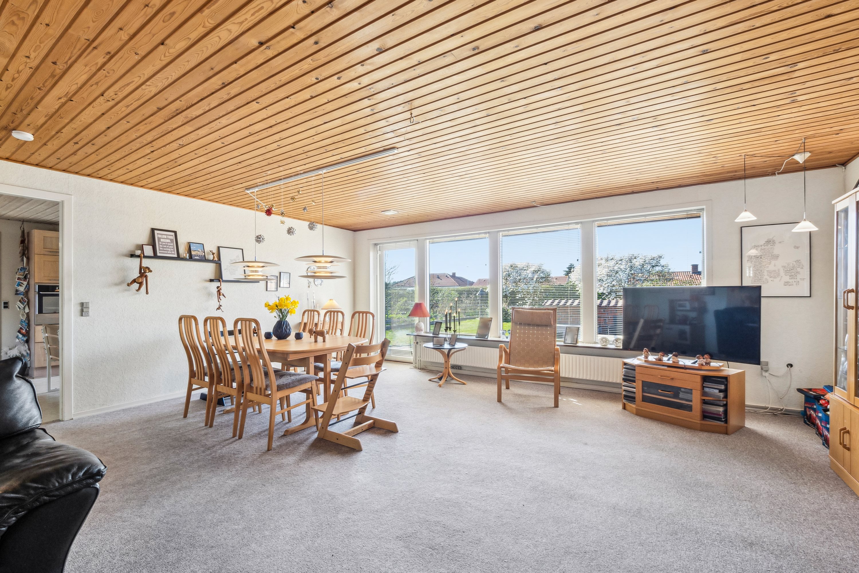 Fremhævet stue billede i fuldskærmstilstand. Billede af Fristedet 5, Øster Jølby, 7950 Erslev