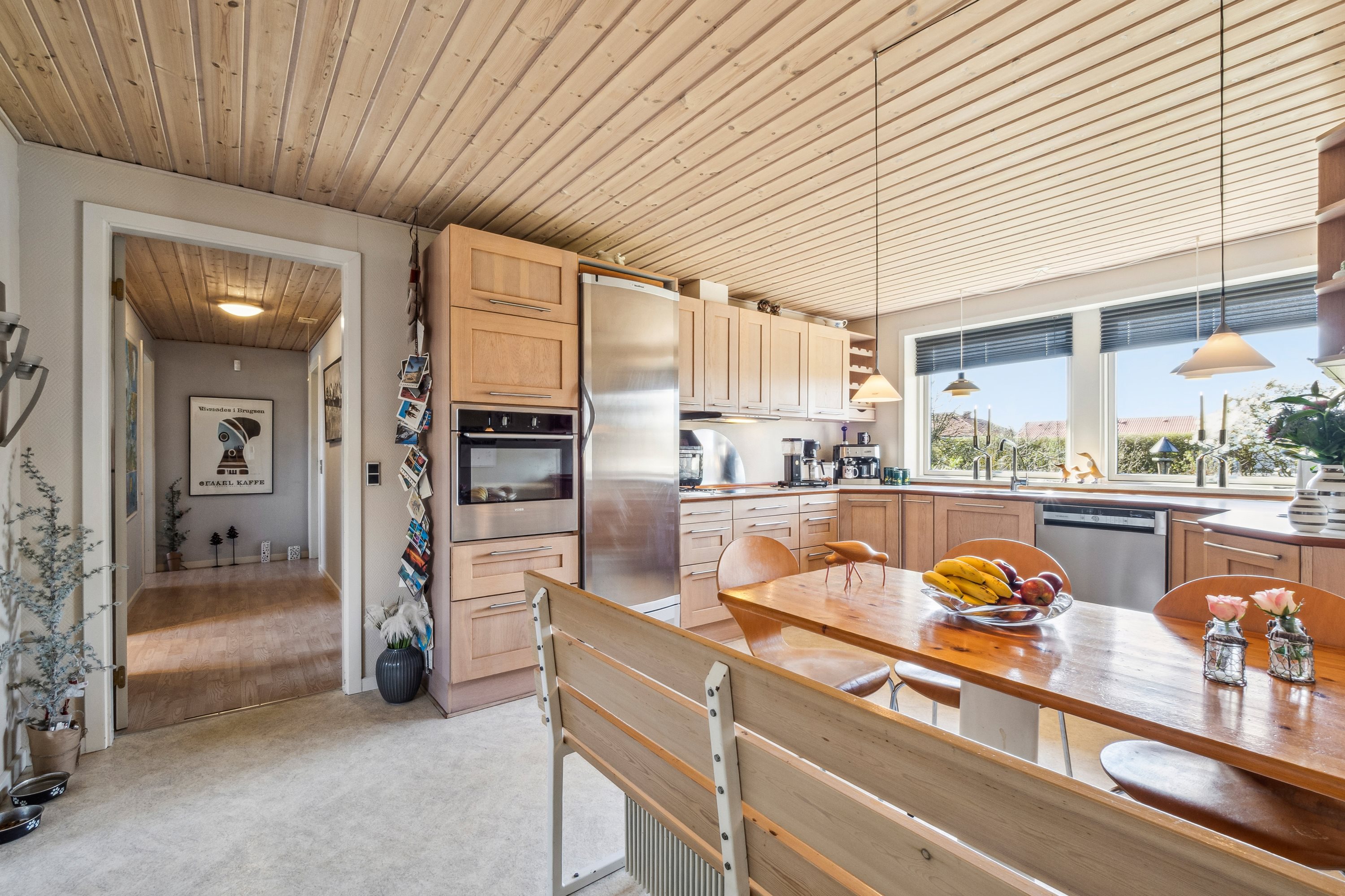 Fremhævet køkken billede i fuldskærmstilstand. Billede af Fristedet 5, Øster Jølby, 7950 Erslev