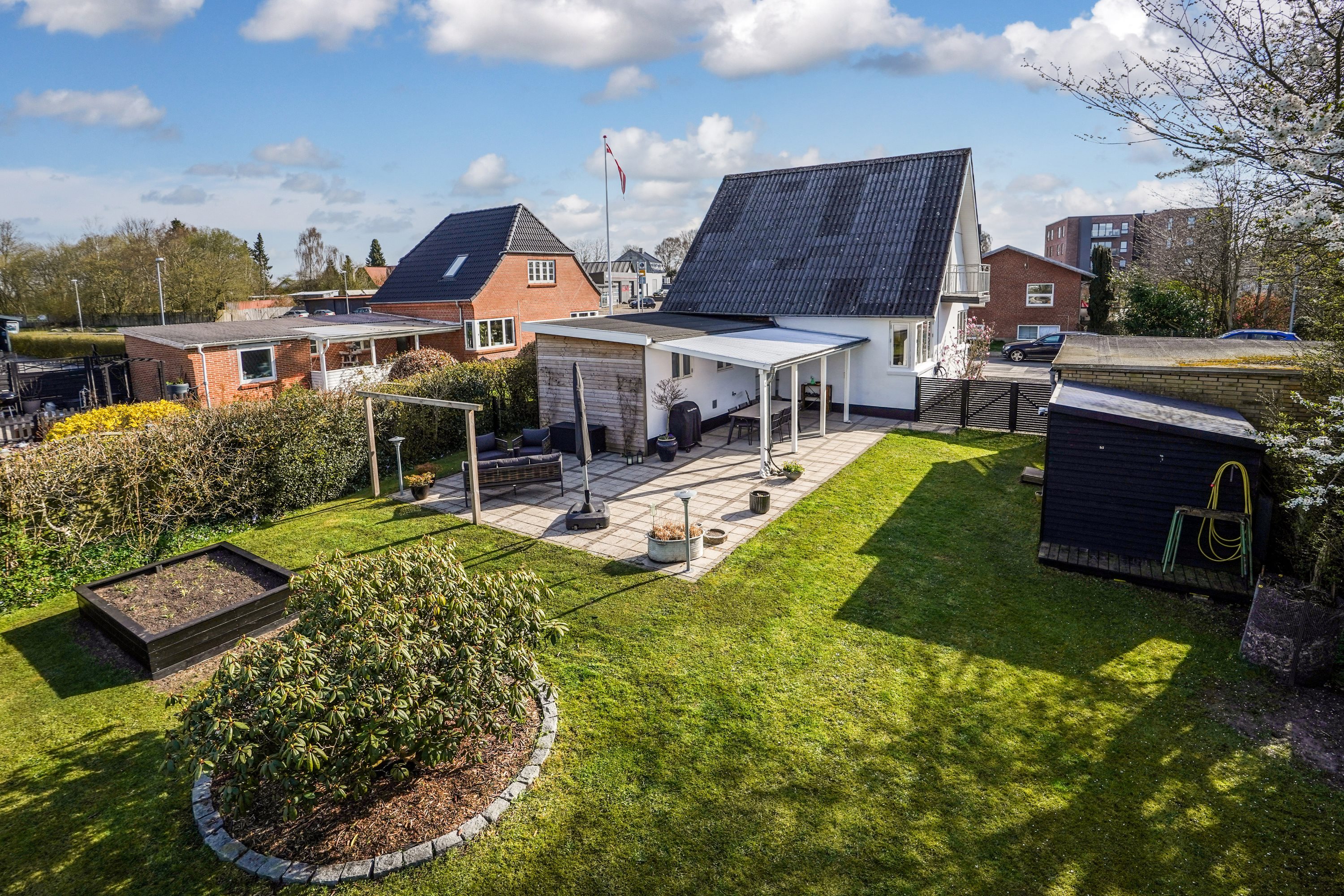 Fremhævet ejendommen billede i fuldskærmstilstand. Billede af Rådhusgade 7, 8740 Brædstrup