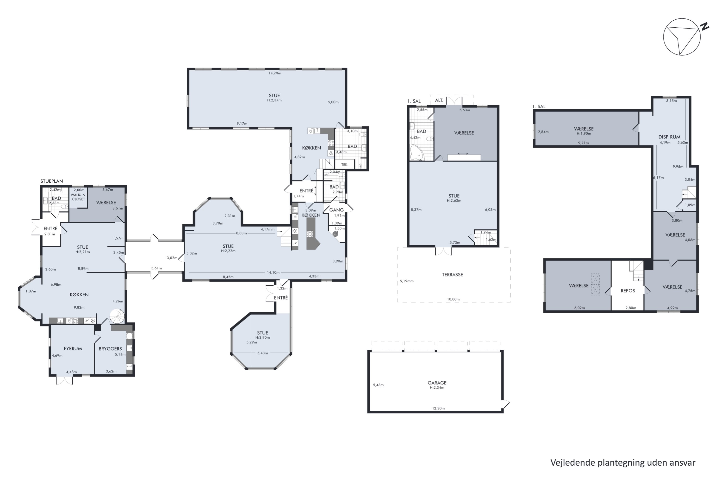 Plantegninger billede af Kallerupvej 54, Vadsby, 2640 Hedehusene