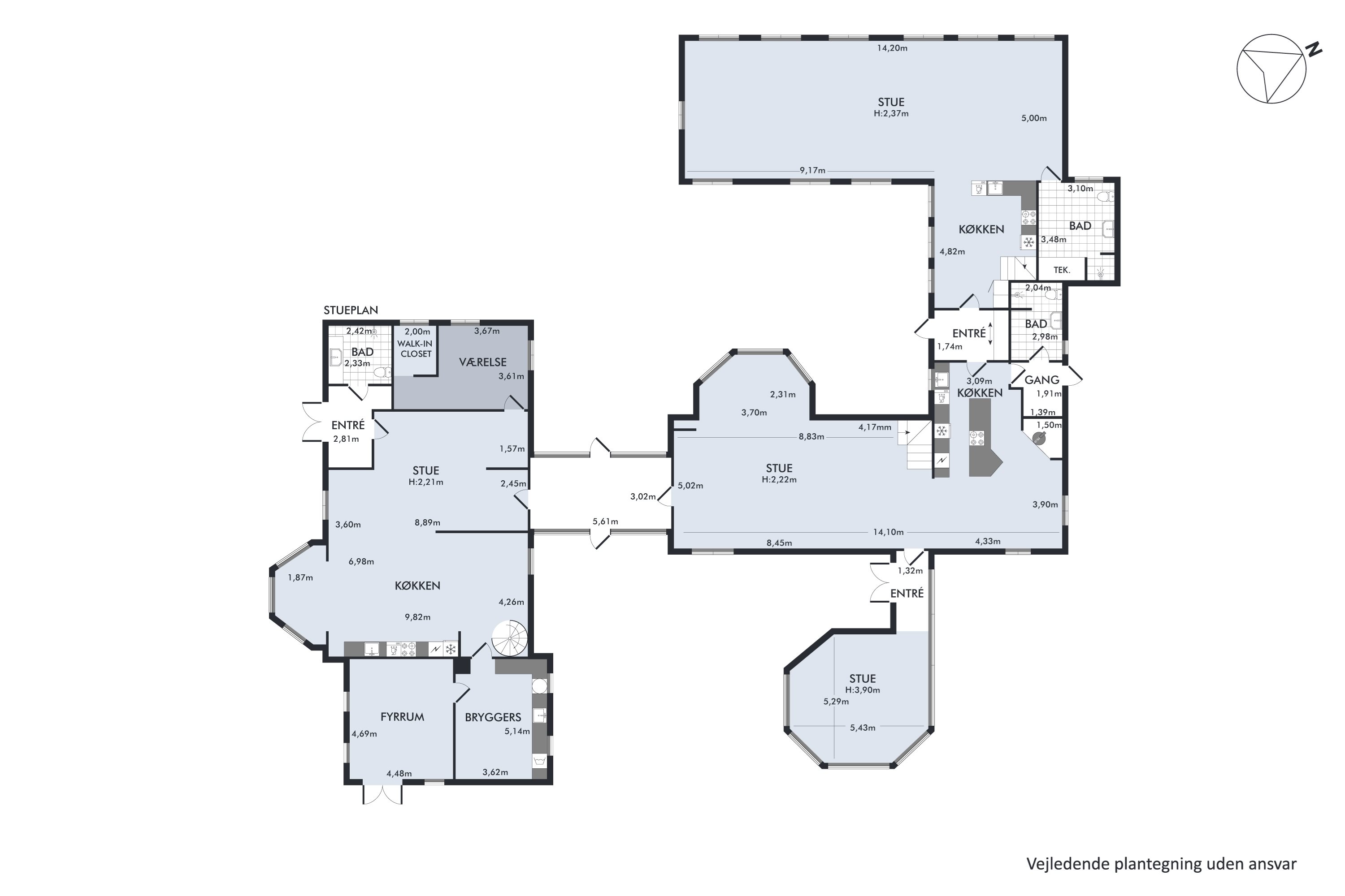 Plantegninger billede af Kallerupvej 54, Vadsby, 2640 Hedehusene
