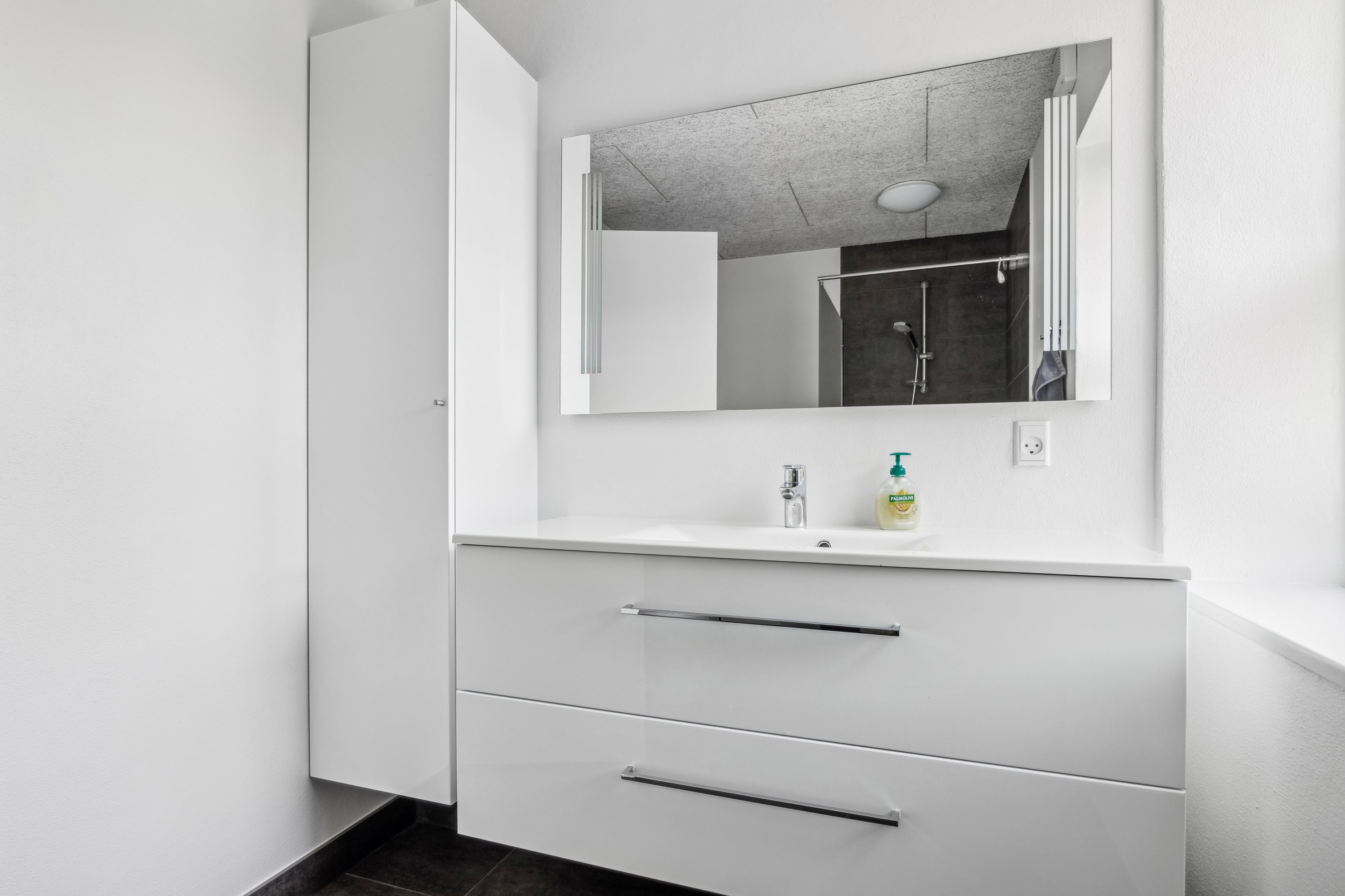 Fremhævet badeværelse billede i fuldskærmstilstand. Billede af Udsigten 2, Ravnkilde, 9610 Nørager