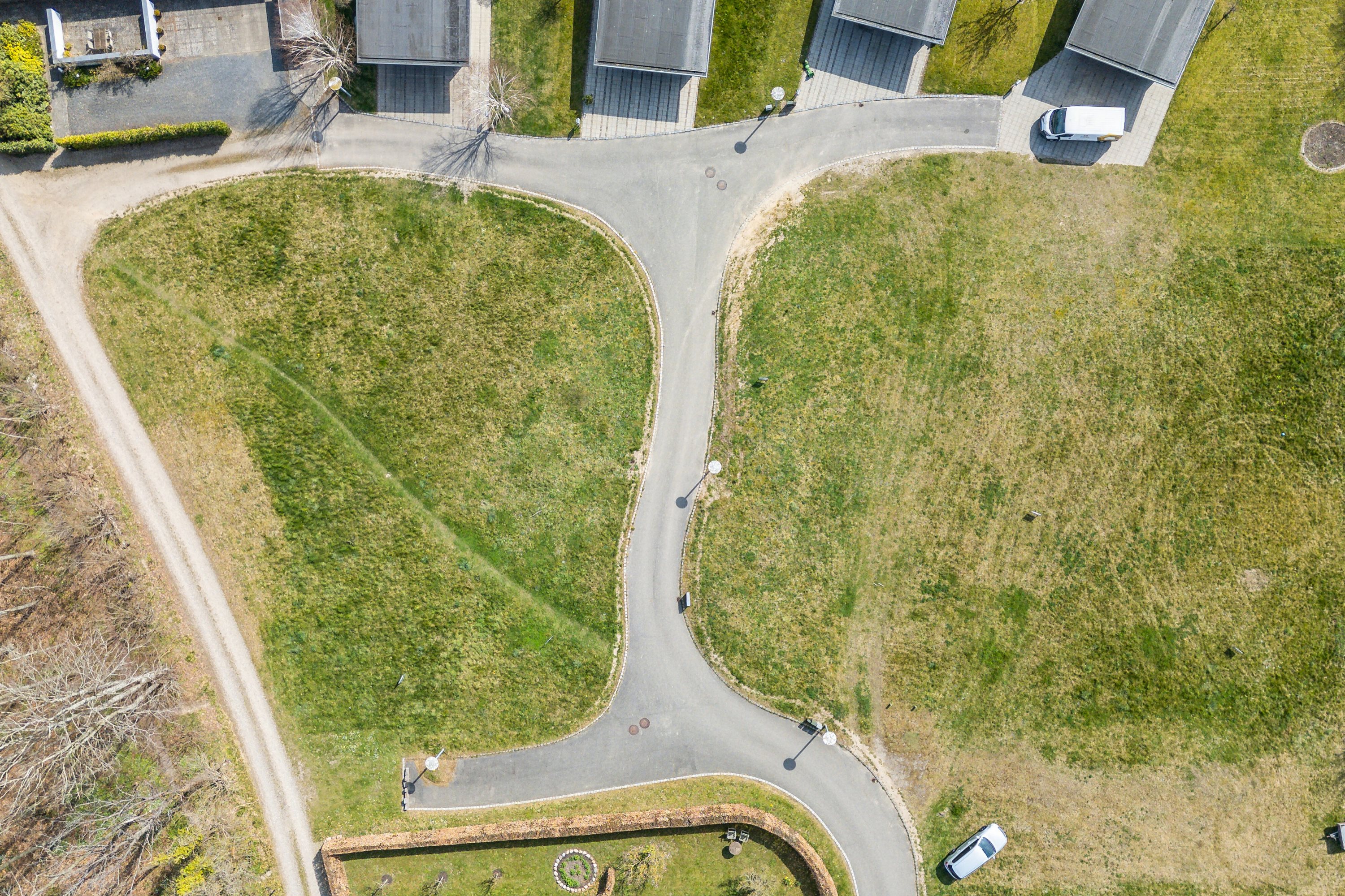 Fremhævet luftfoto billede i fuldskærmstilstand. Billede af Granvænget 8, 5700 Svendborg