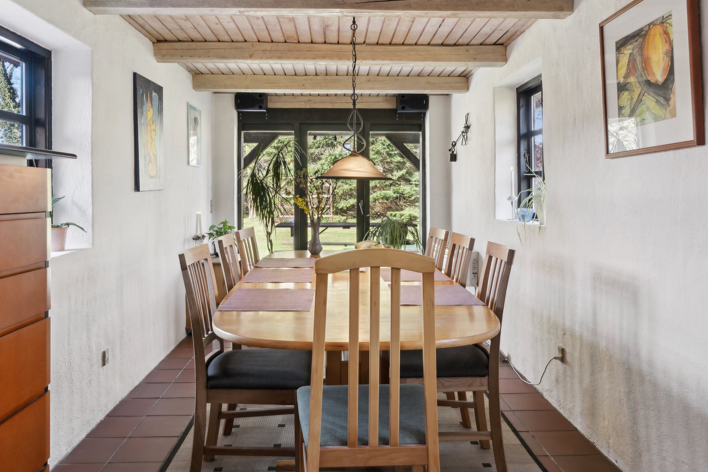 Fremhævet spisestue billede i fuldskærmstilstand. Billede af Mønvej 90, Ammendrup, 4720 Præstø