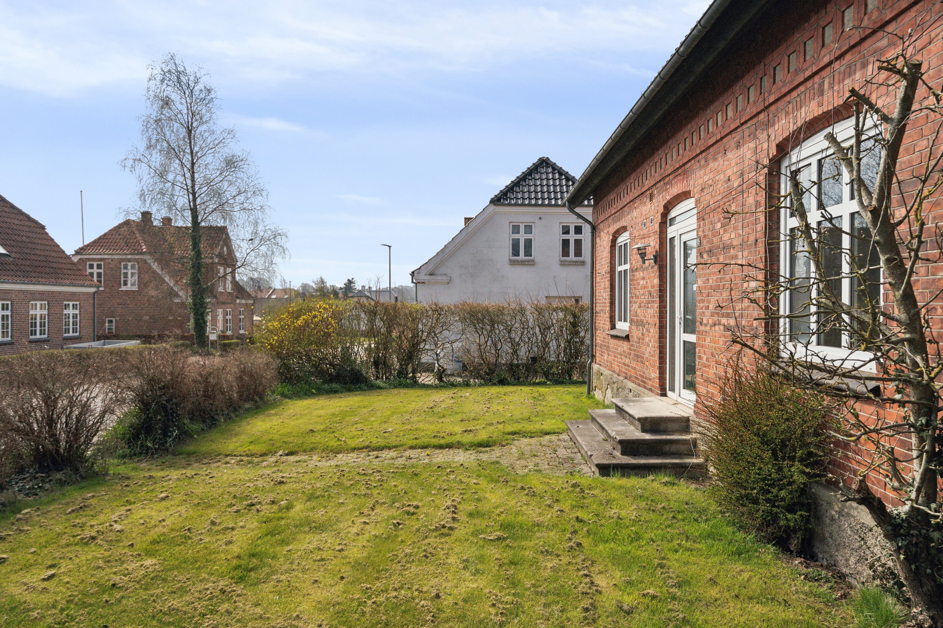 Fremhævet set fra haven billede i fuldskærmstilstand. Billede af Frøsvej 15, 6630 Rødding