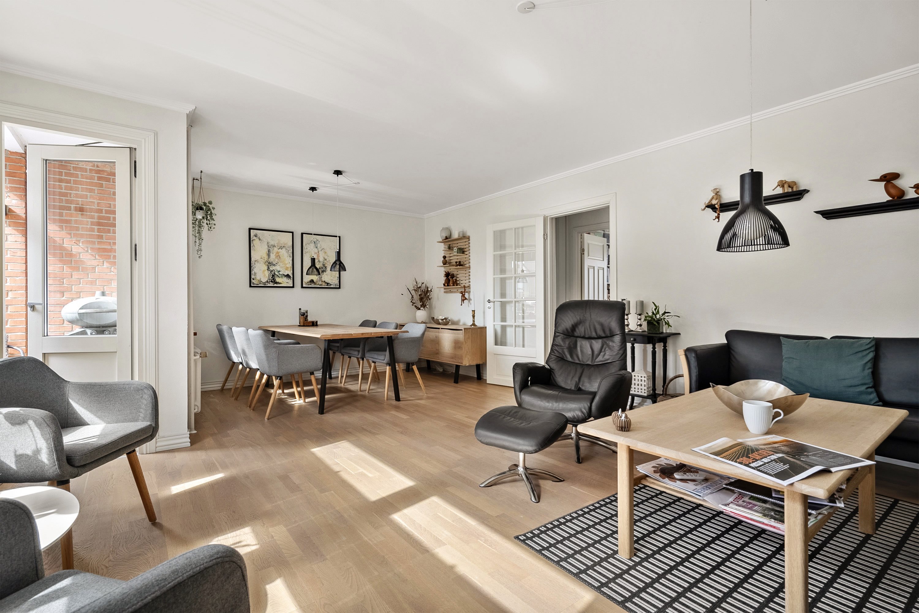 Miniaturebillede 1: stue. Billede af Enghavevej 1A, 1. th., 6800 Varde