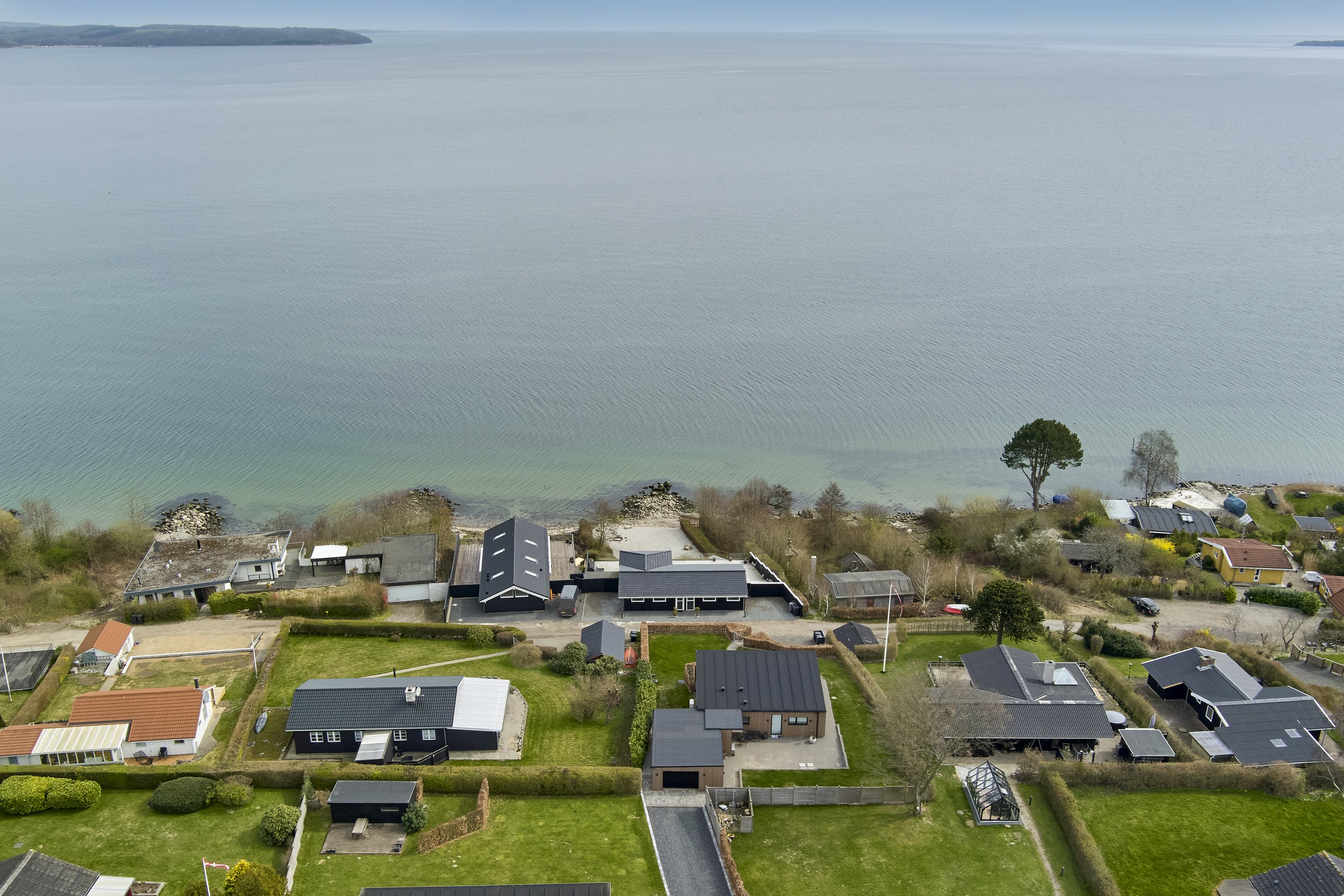 Fremhævet luftfoto billede i fuldskærmstilstand. Billede af Niels Pedersensvej 45B, Mørkholt, 7080 Børkop