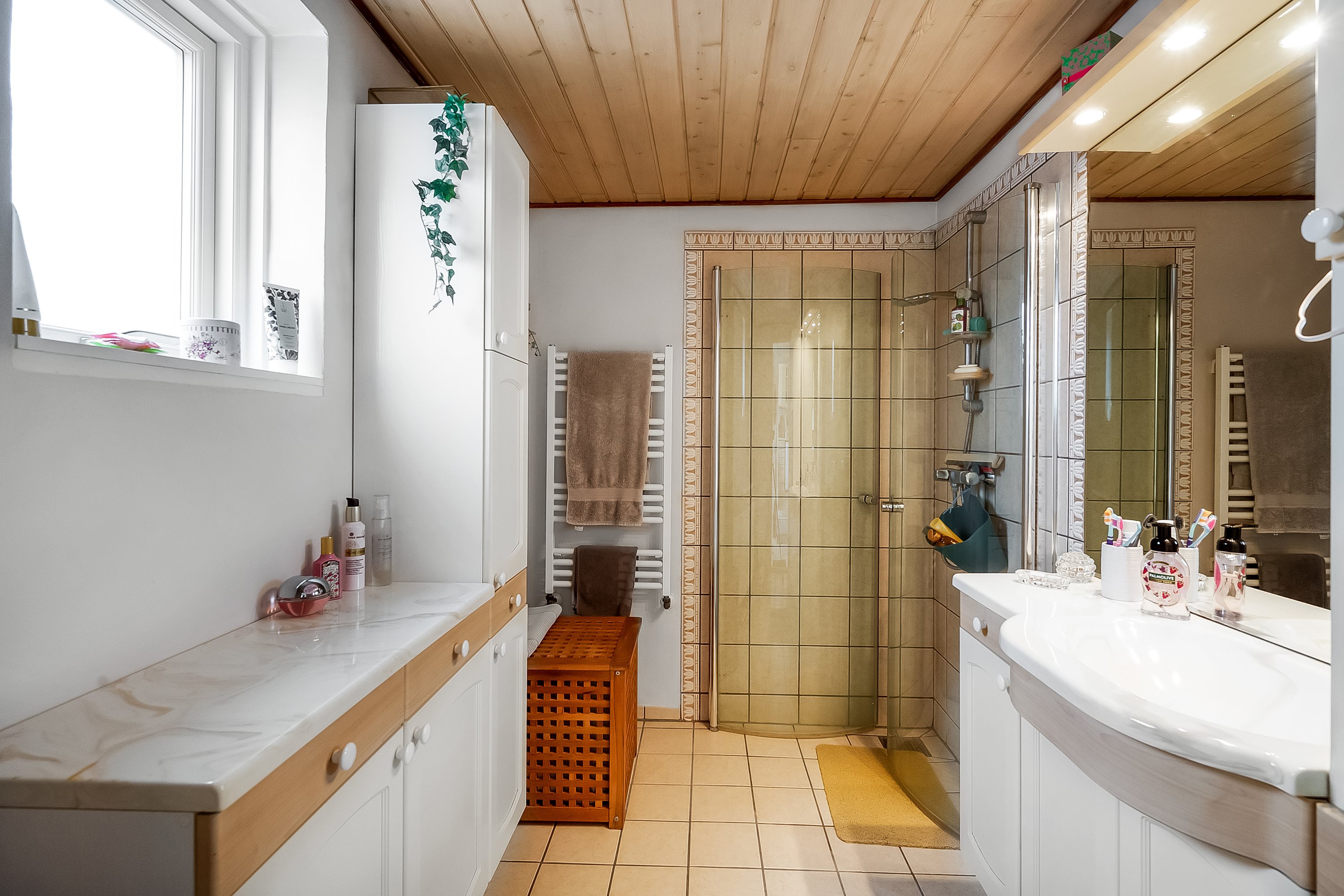 Fremhævet badeværelse  billede i fuldskærmstilstand. Billede af Voldgade 9, 6900 Skjern