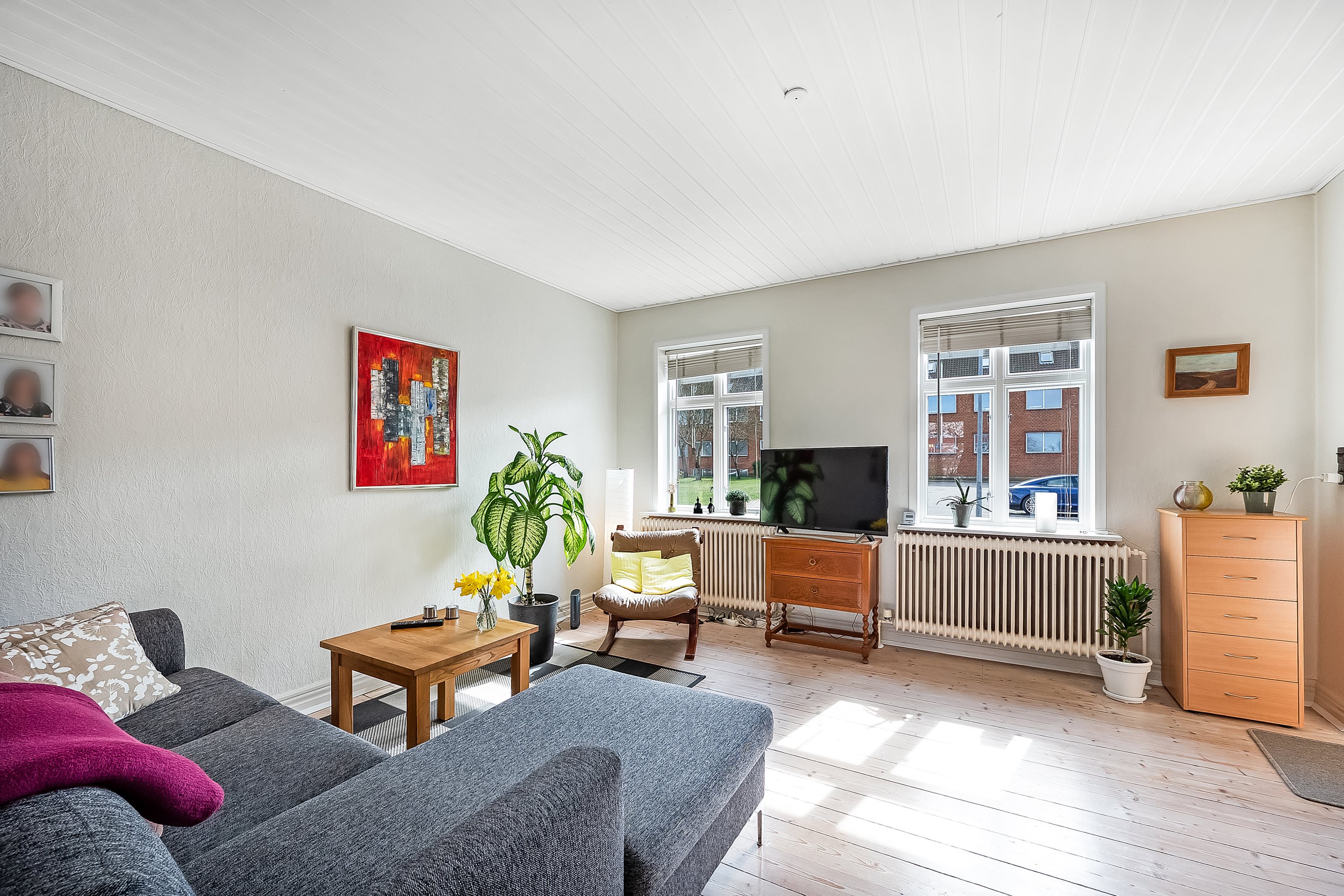 Fremhævet stue billede i fuldskærmstilstand. Billede af Voldgade 9, 6900 Skjern