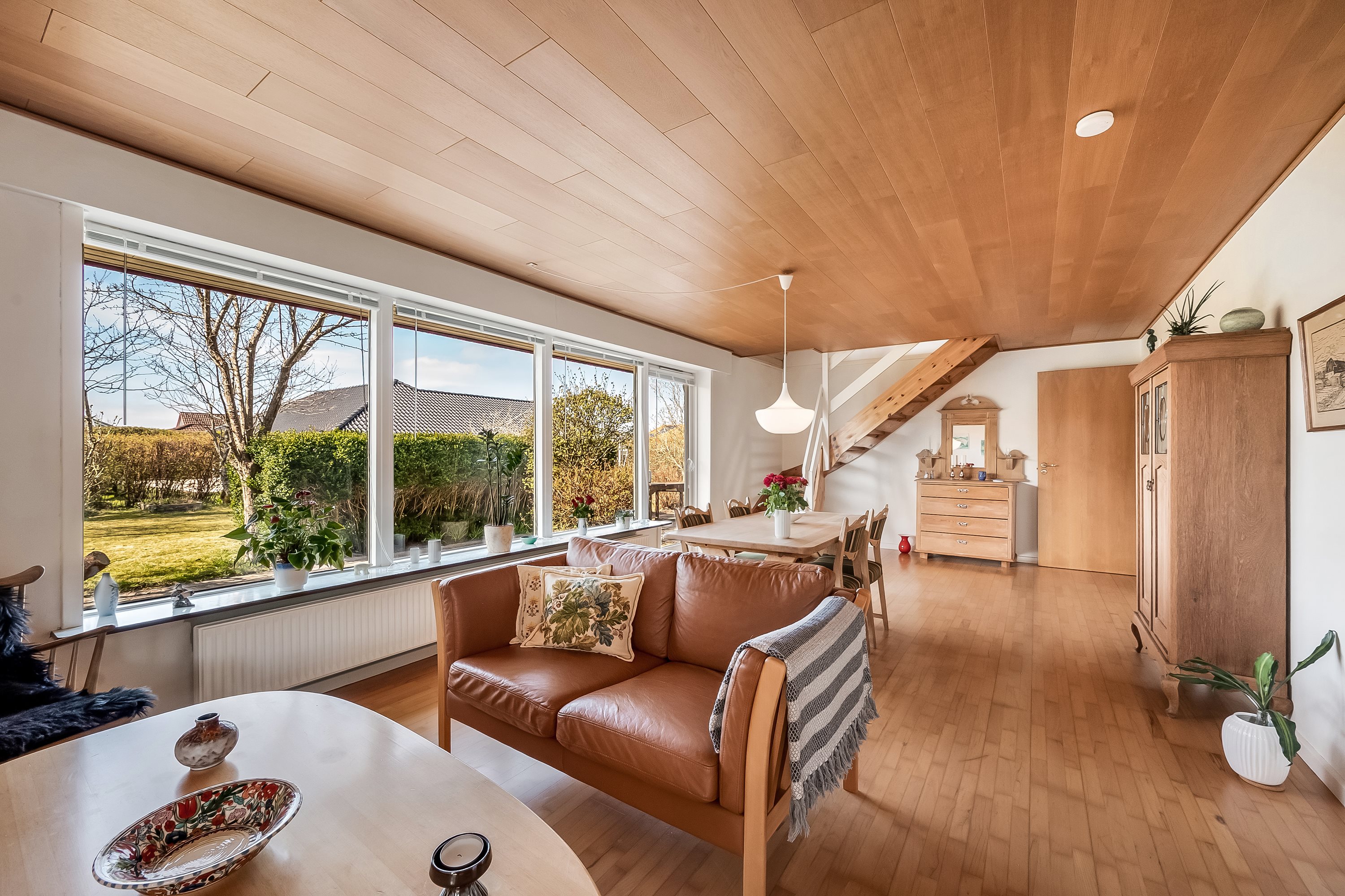 Fremhævet stue billede i fuldskærmstilstand. Billede af Tromsøvej 22, Rindum, 6950 Ringkøbing