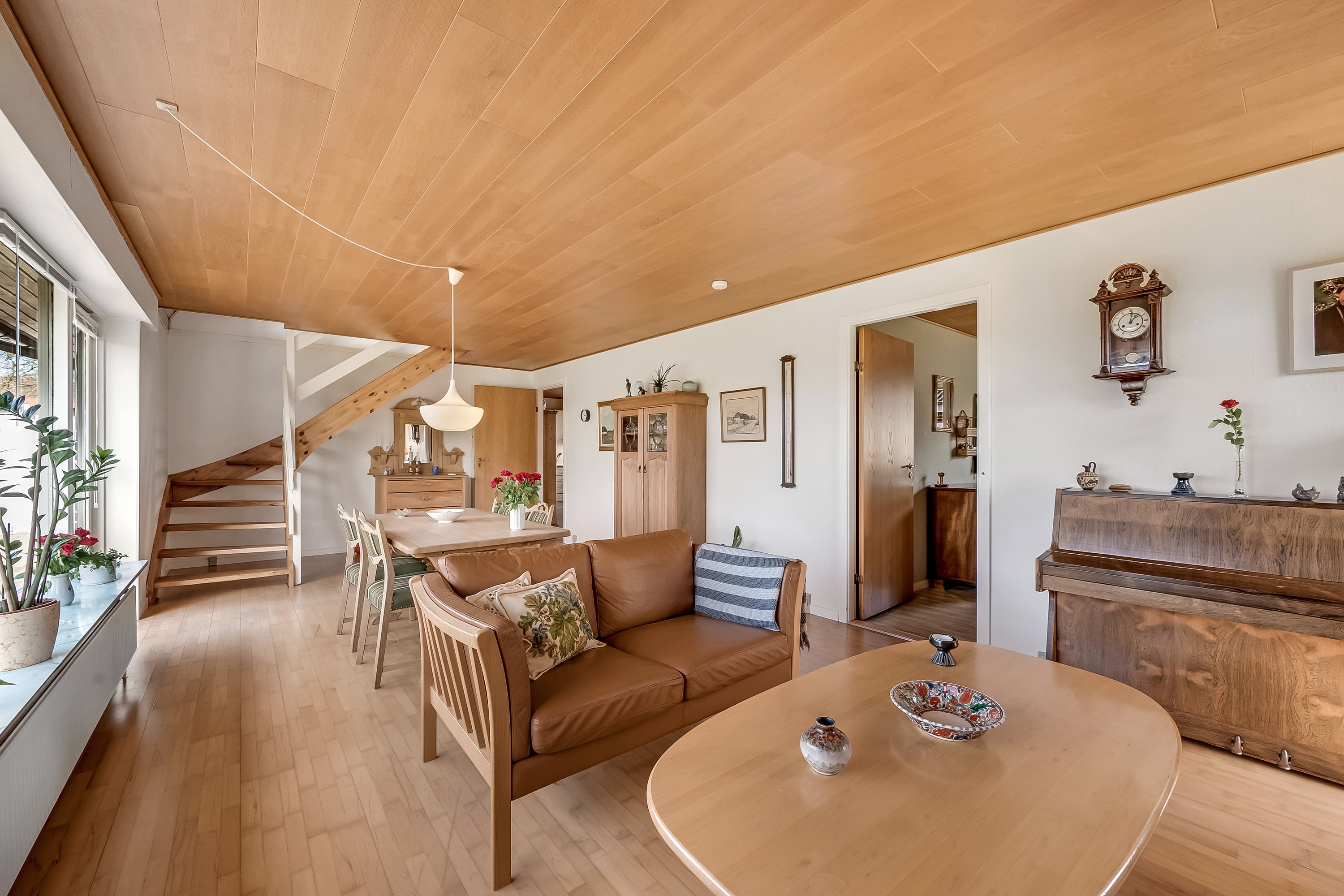 Fremhævet stue billede i fuldskærmstilstand. Billede af Tromsøvej 22, Rindum, 6950 Ringkøbing